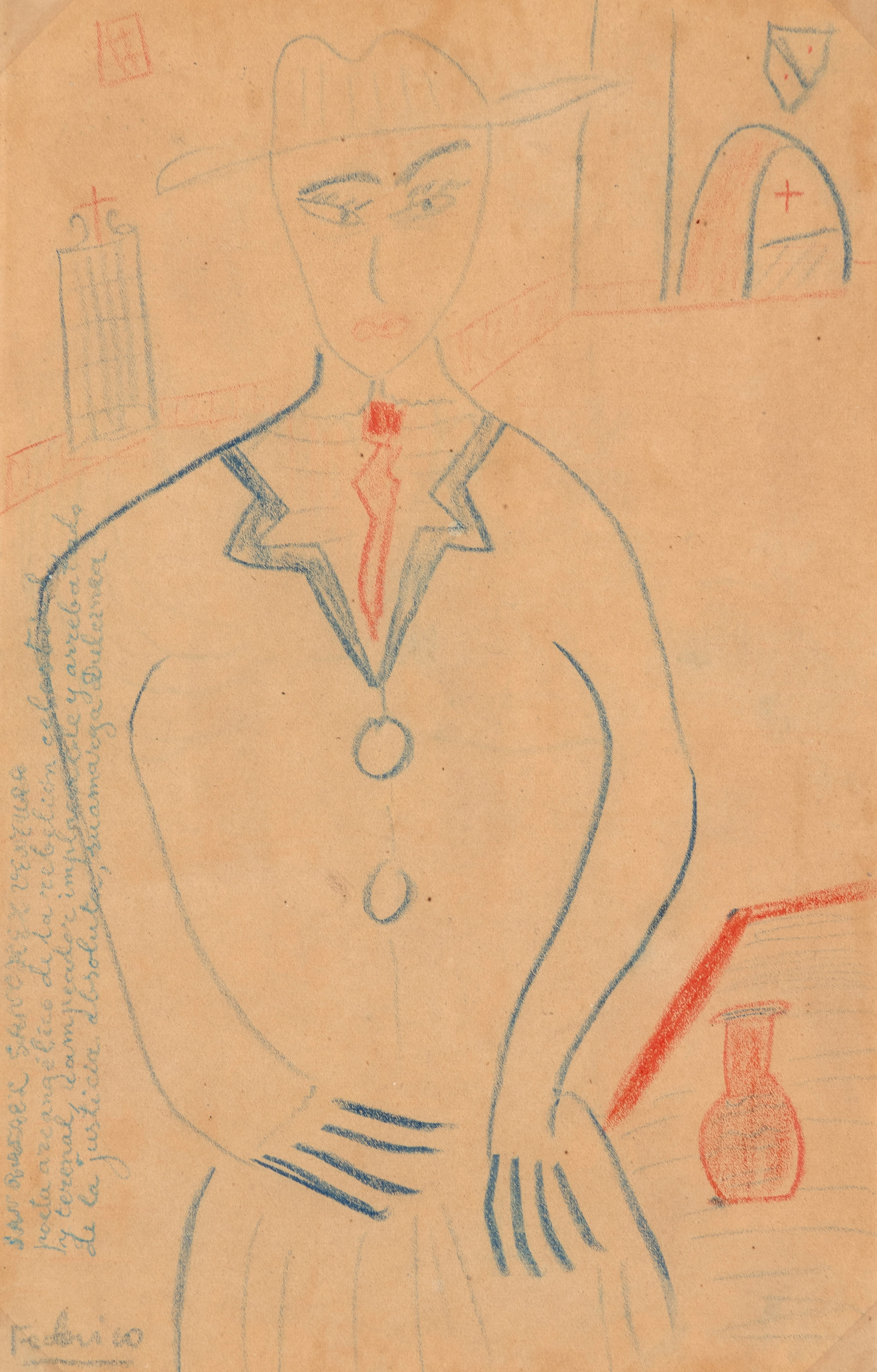 FEDERICO GARCÍA LORCA (Fuente Vaqueros 1898-Alfacar 1936)
“San Rafael Sánchez Ventura”. c....