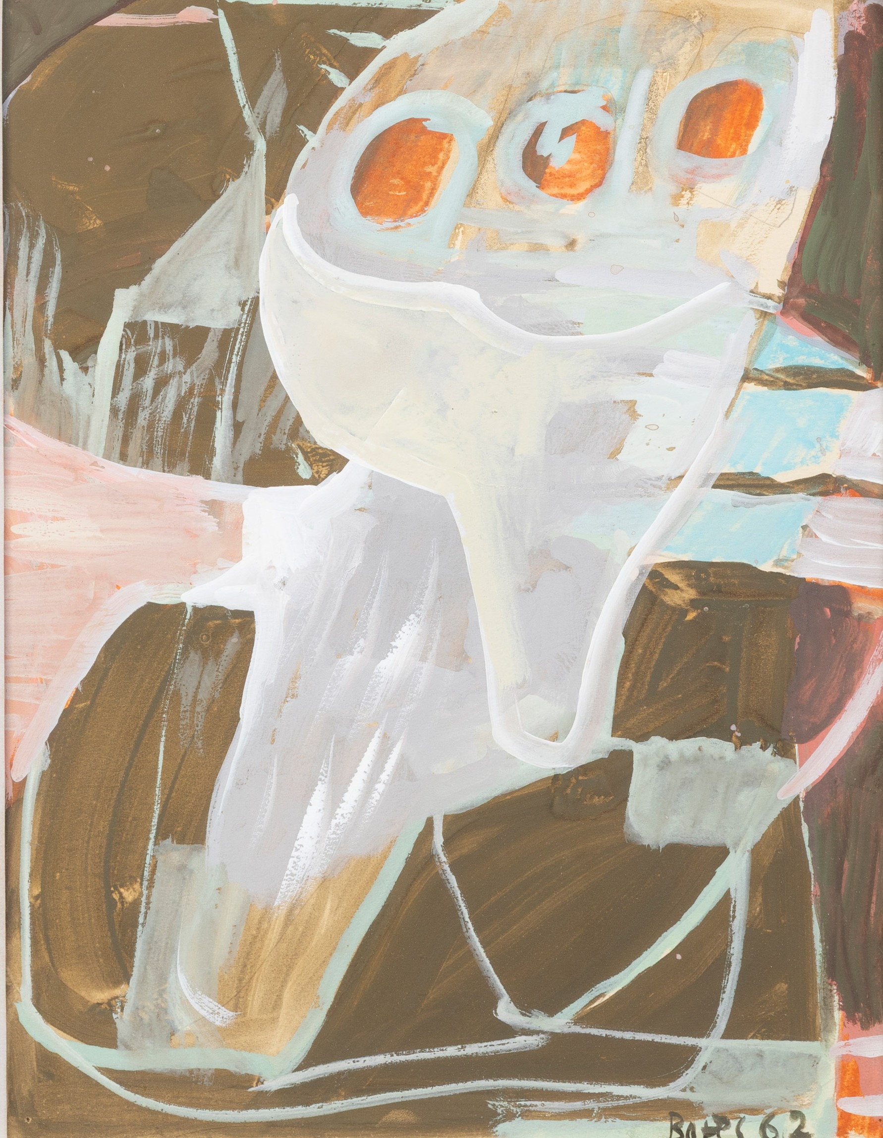 FRANCISCO BORES (Madrid 1898-París 1975)
"Le Compotier". 1962
Acuarela y gouache sobre...