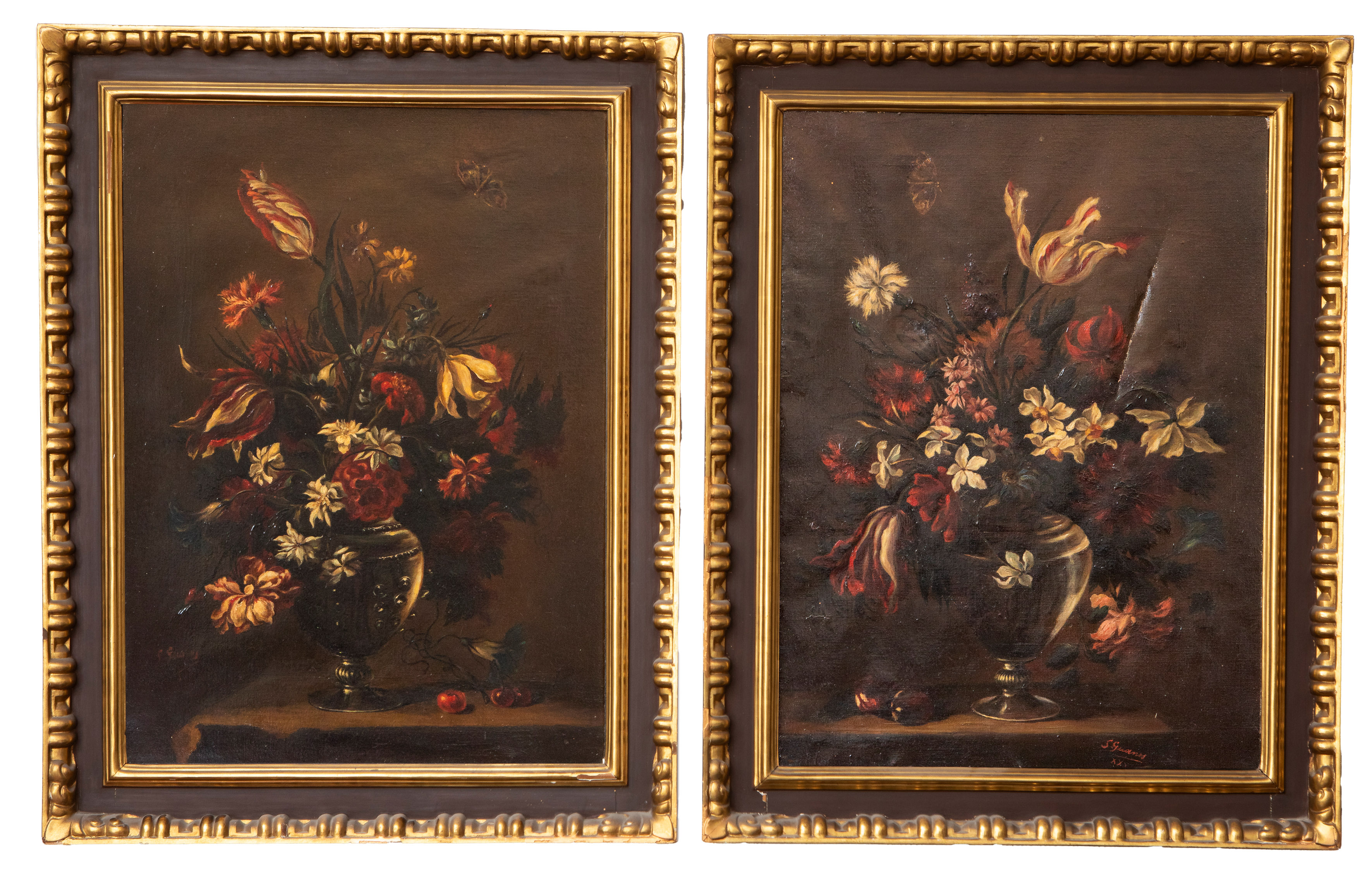 SEGÚN JUAN DE ARELLANO
"Pareja de bodegones"
1930
Óleo sobre lienzo.
Medidas: 70 x 52 cm.
Firmado...