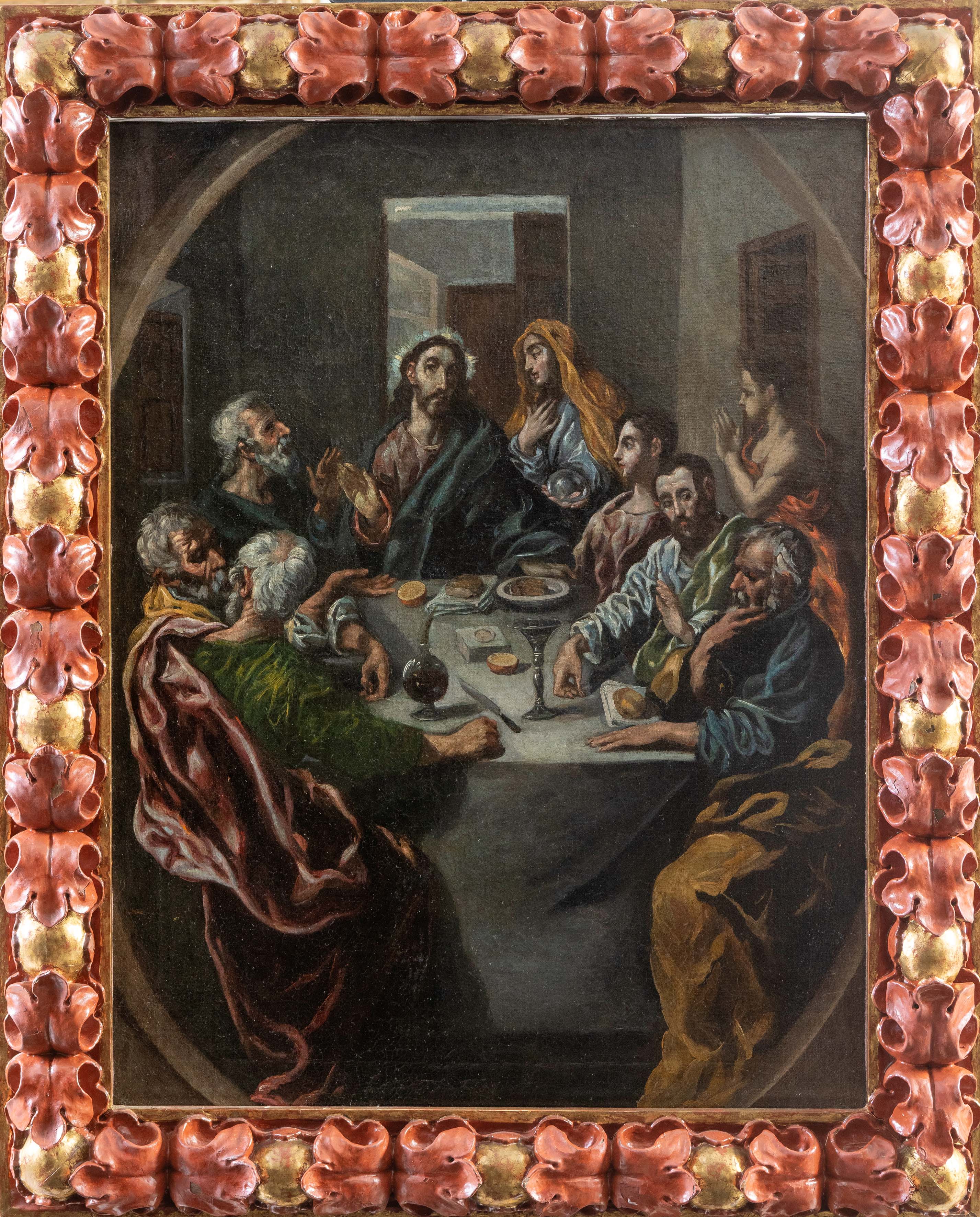 LUIS TRISTÁN (¿Toledo?, ca. 1580/1585-Toledo, 1624)
Cristo en casa de Simón
ca. 1620
Óleo sobre...