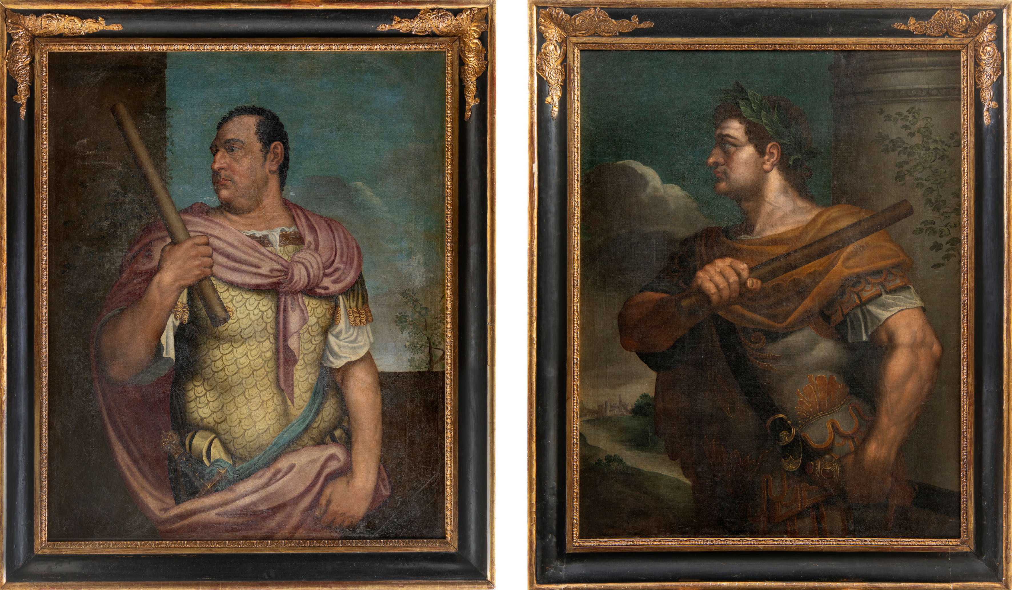 CÍRCULO DE BERNARDINO CAMPI (Reggio Emilia, 1522-1591)
Aulo Vitelio y Domiciano
Óleo sobre...