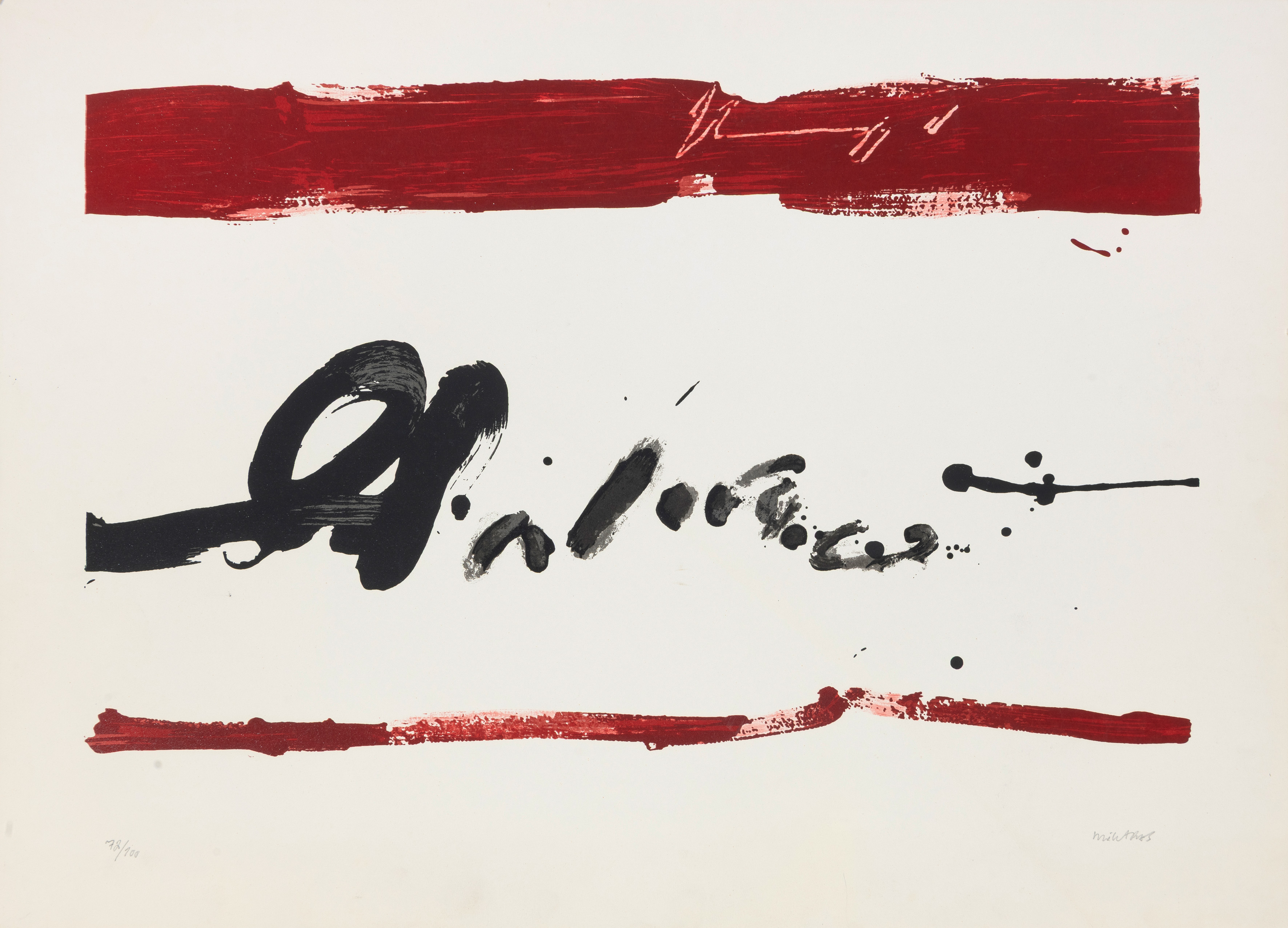 MANOLO MILLARES (Las Palmas de Gran Canaria 1926-Madrid 1972) 
“Torquemada”. 1970 
Serigrafía sobre...