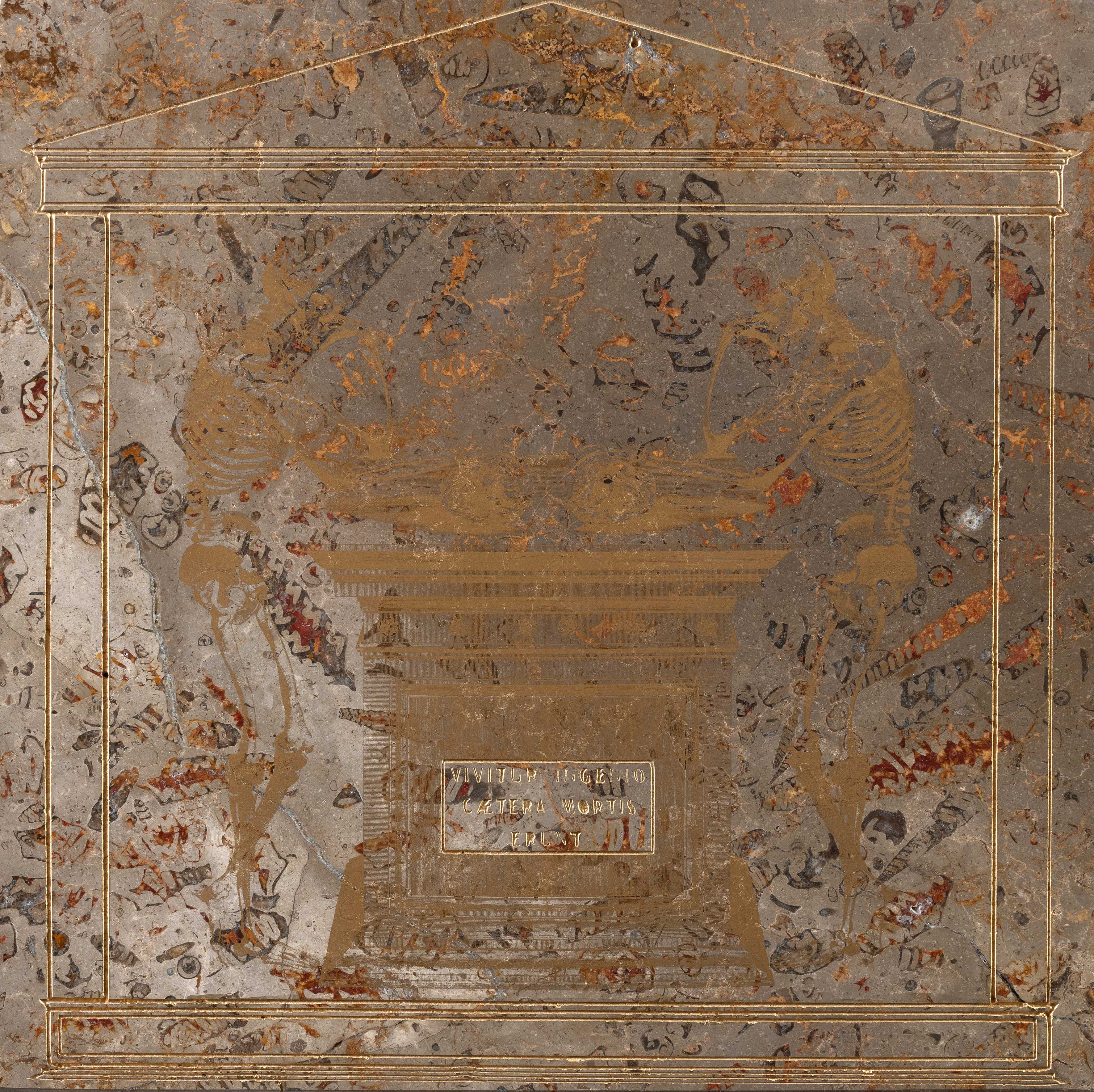 JOSÉ DE VARGAS (Algeciras 1947)
"Vivitor ingenio caetera mortis erunt". 2007
Serigrafía sobre...