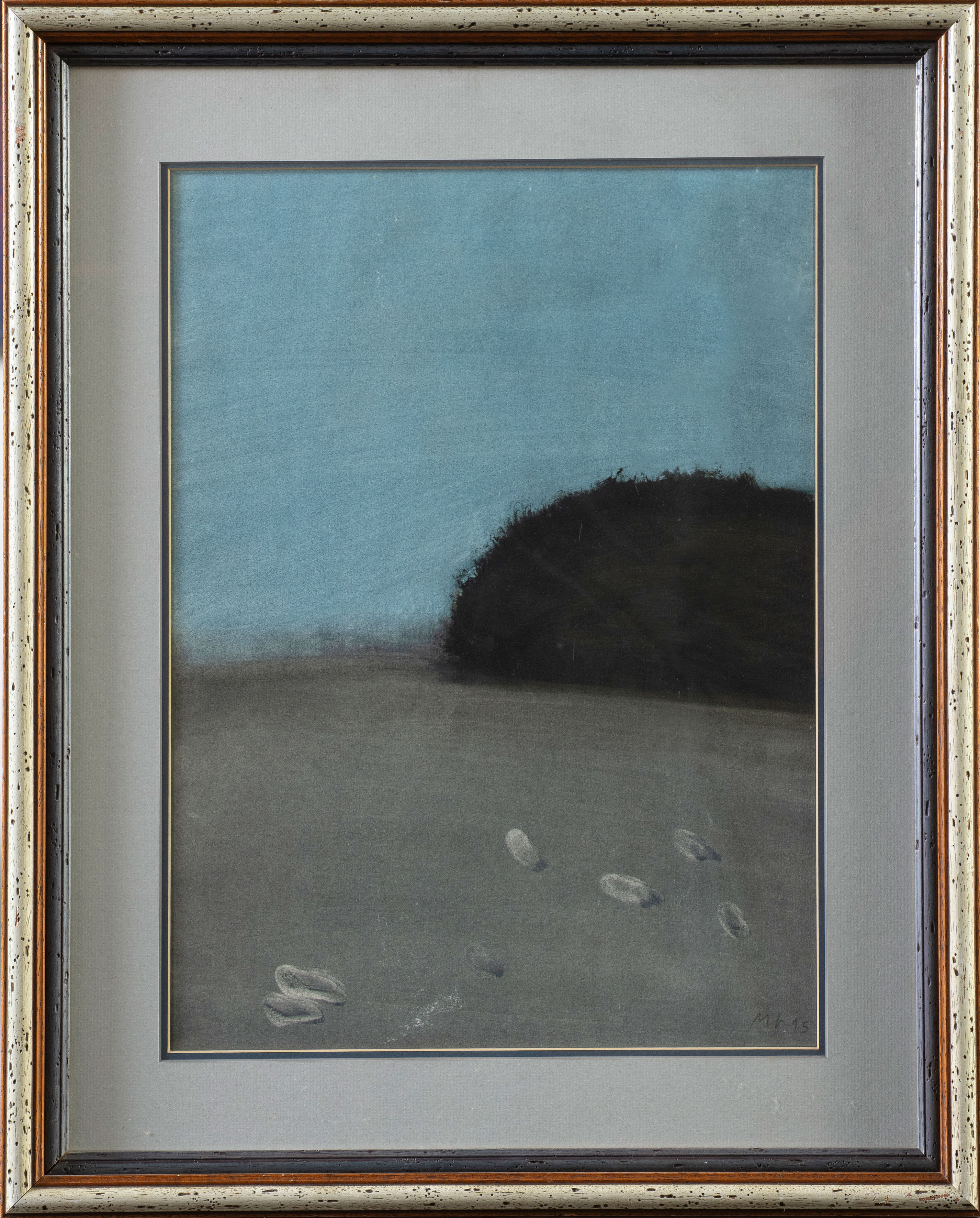 MELQUIADES ÁLVAREZ (Gijón 1956)
"Sin título". 1995
Pastel sobre papel
Firmado y fechado...