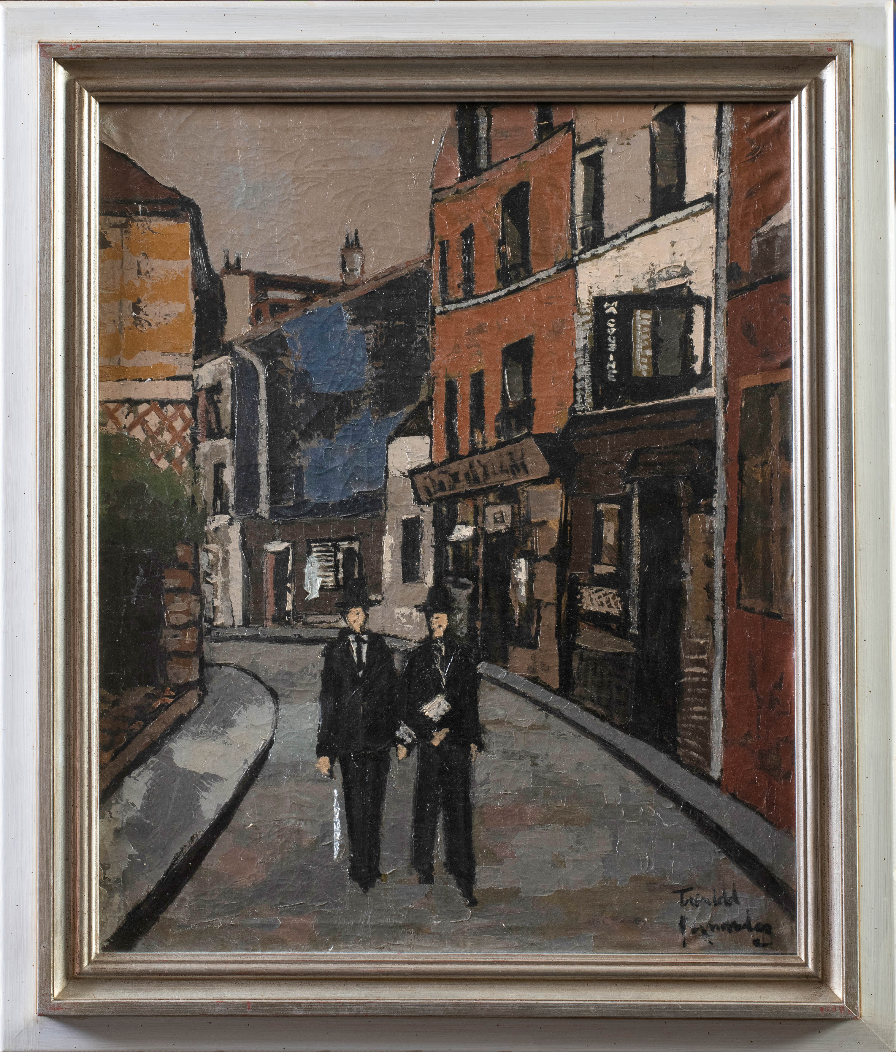 TRINIDAD FERNÁNDEZ (Sevilla 1968)
"París"
Óleo sobre lienzo
Firmado
Medidas: 73 x 60 cm.