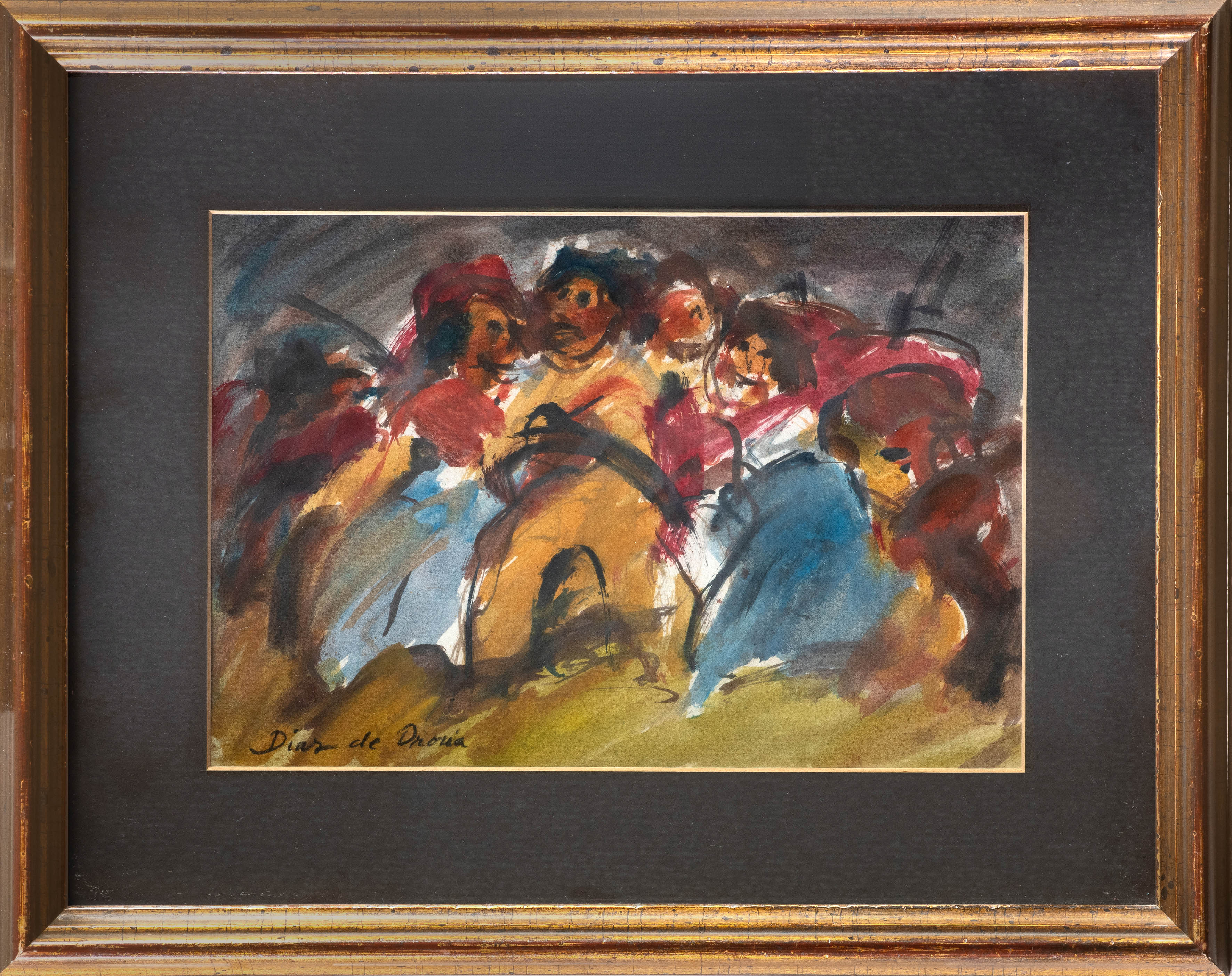 ROBERTO DÍAZ DE OROSIA (Gijón 1948)
"Carnaval asturiano"
Acuarela sobre papel
Firmado
Medidas: 21 x...