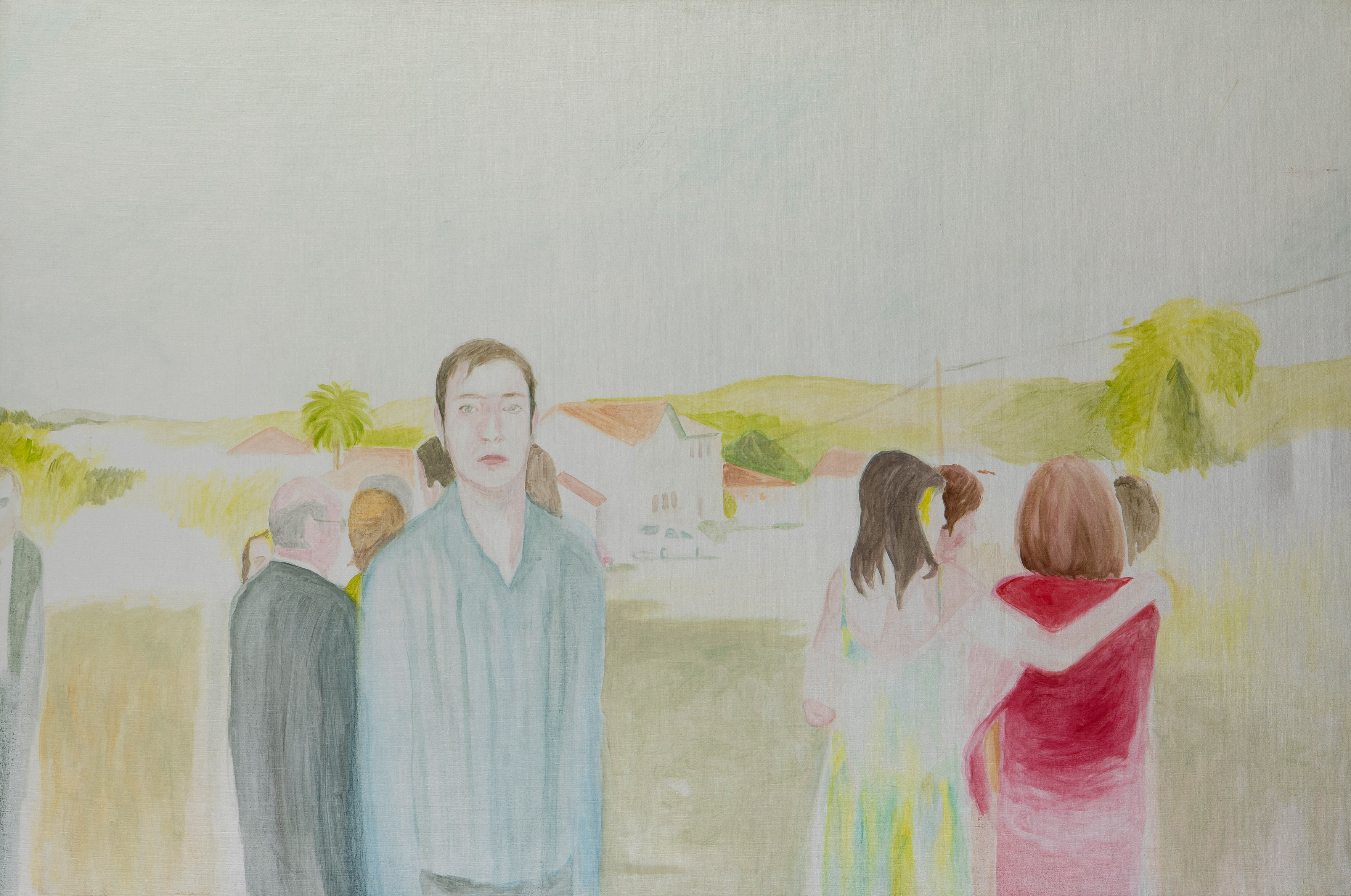 CHECHU ÁLAVA (Piedras Blancas, Asturias 1973) 
"La Boda". 2004 
Óleo sobre lienzo
Firmado, fechado...