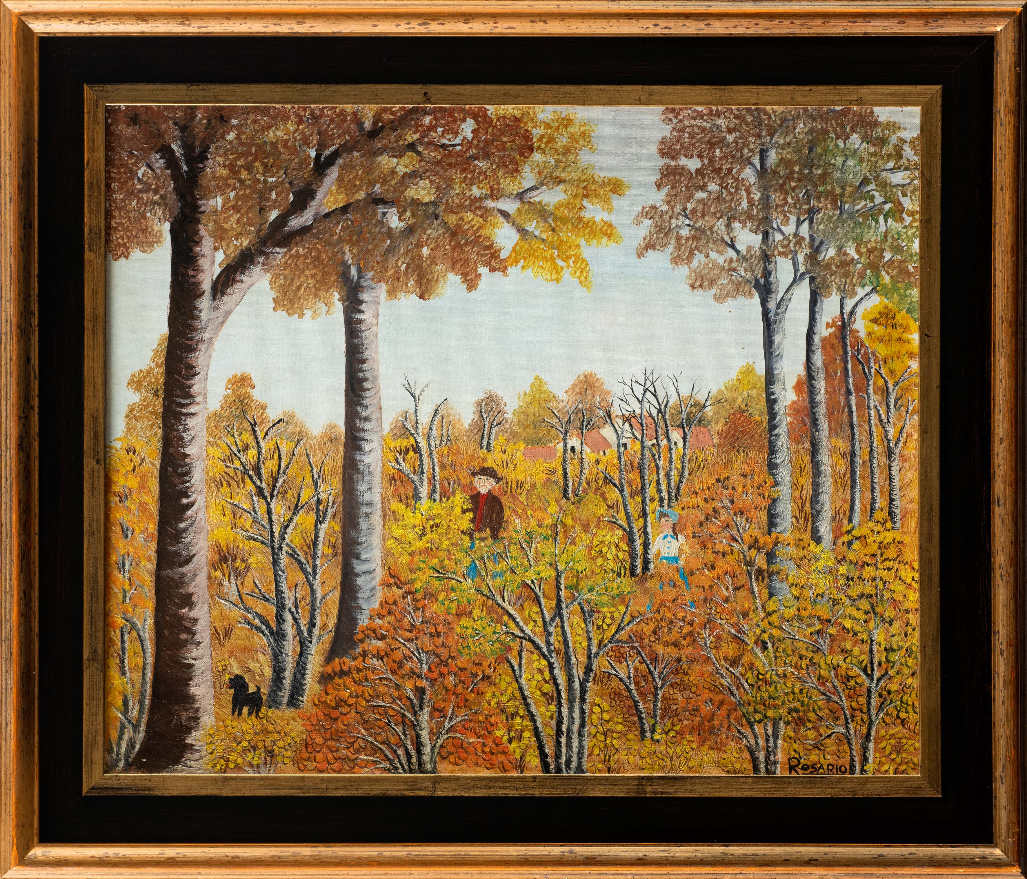 ROSARIO ARECES (Loriana 1929-Gijón 2022)
"Esplandeur d'Autum"
Óleo sobre lienzo
Firmado...