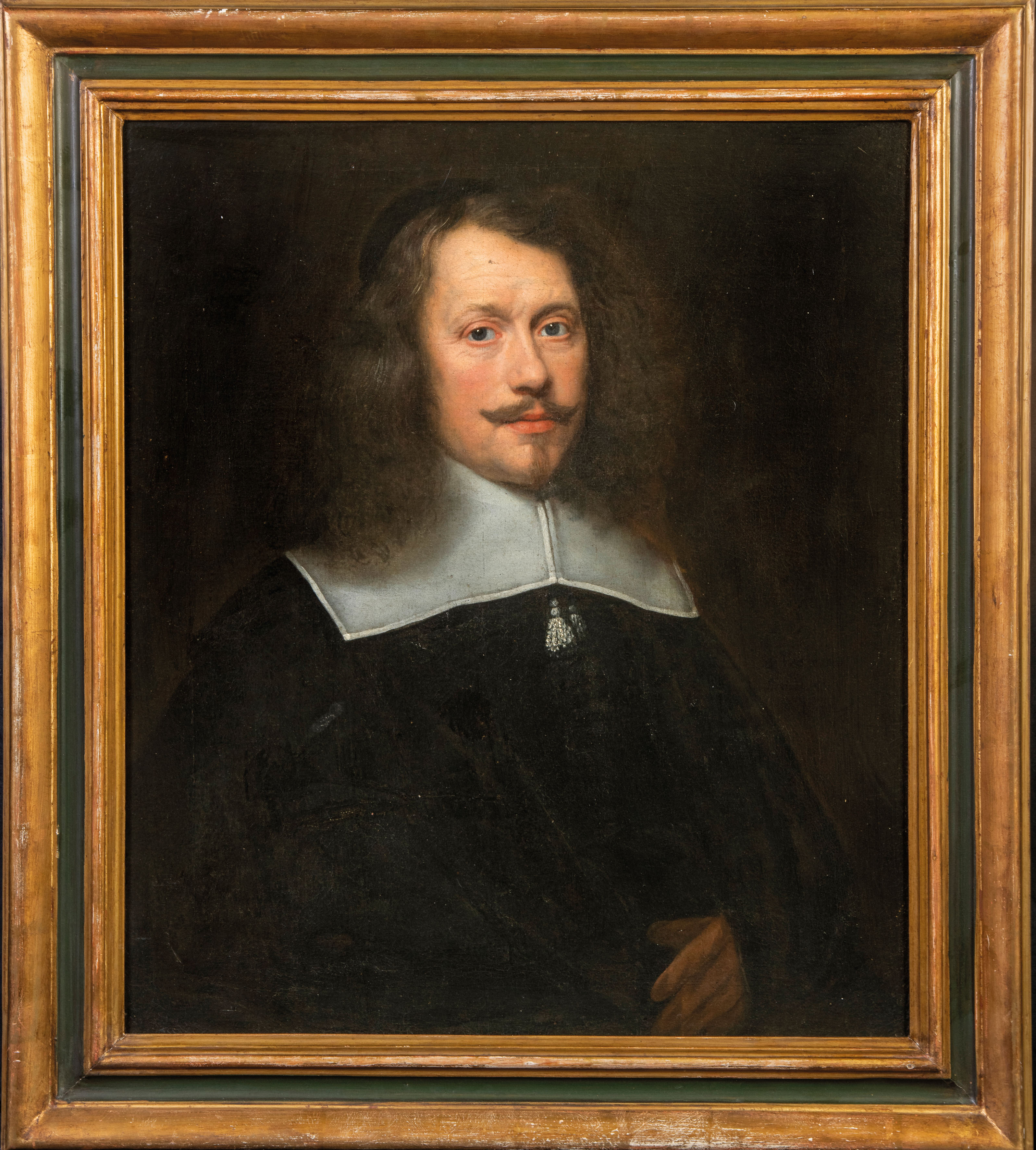 ESCUELA FRANCESA S.XVII. Según modelo de Philippe de Champaigne.
"Retrato de clérigo"
Óleo sobre...