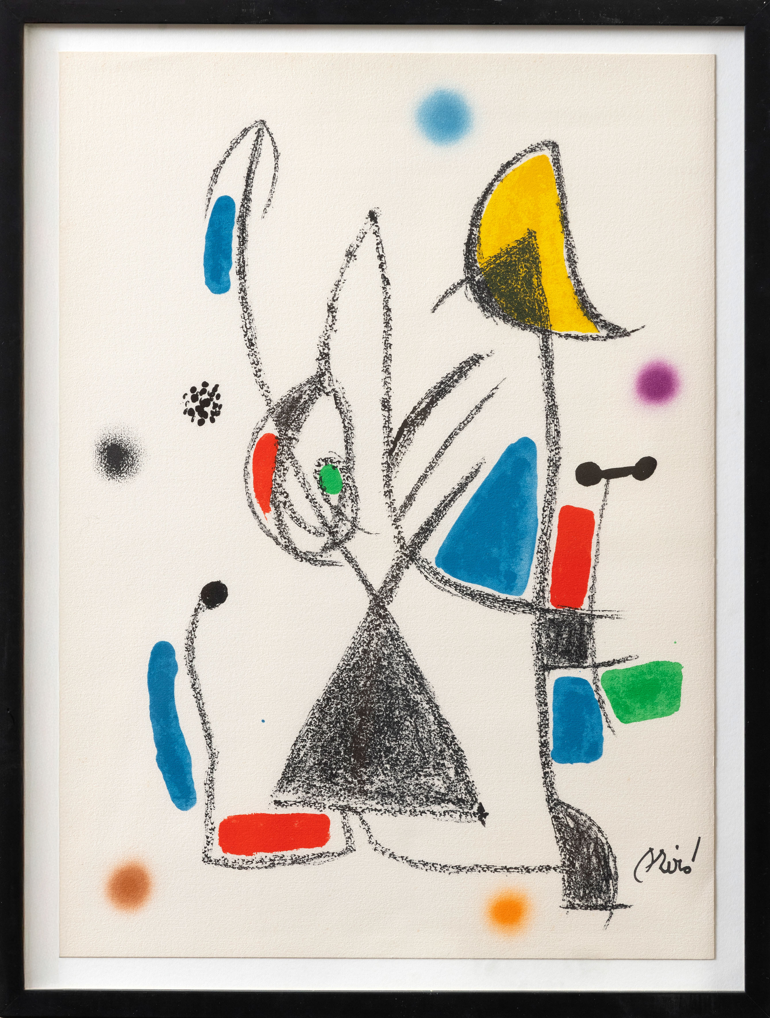 JOAN MIRÓ (Barcelona 1893 - Palma de Mallorca 1983)
"Maravillas con variaciones acrósticas en el...