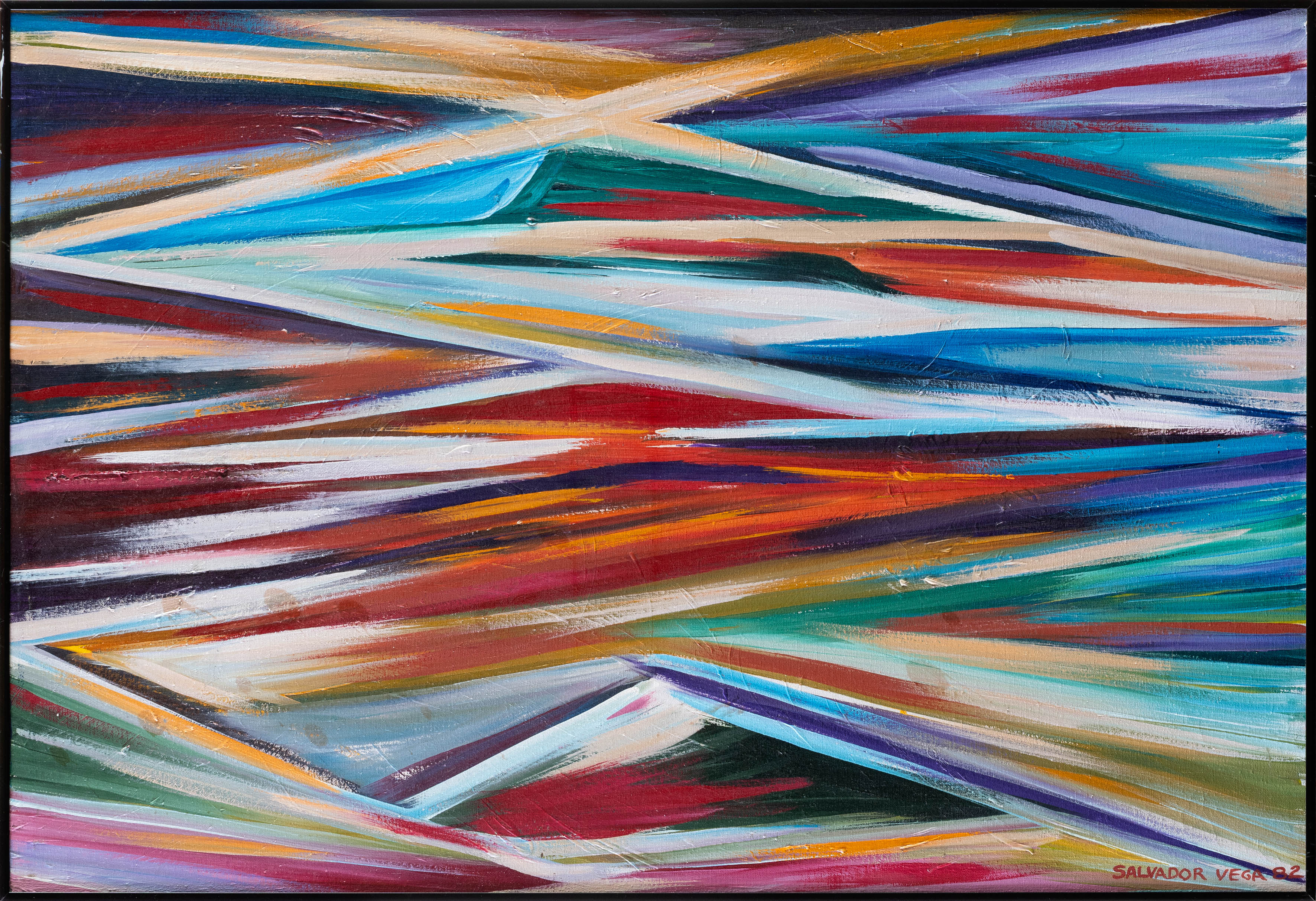 IVÁN ALCÓN (Madrid 1959)
"Sin título". 1984
Óleo sobre lienzo
Al dorso firmado, titulado y fechado...