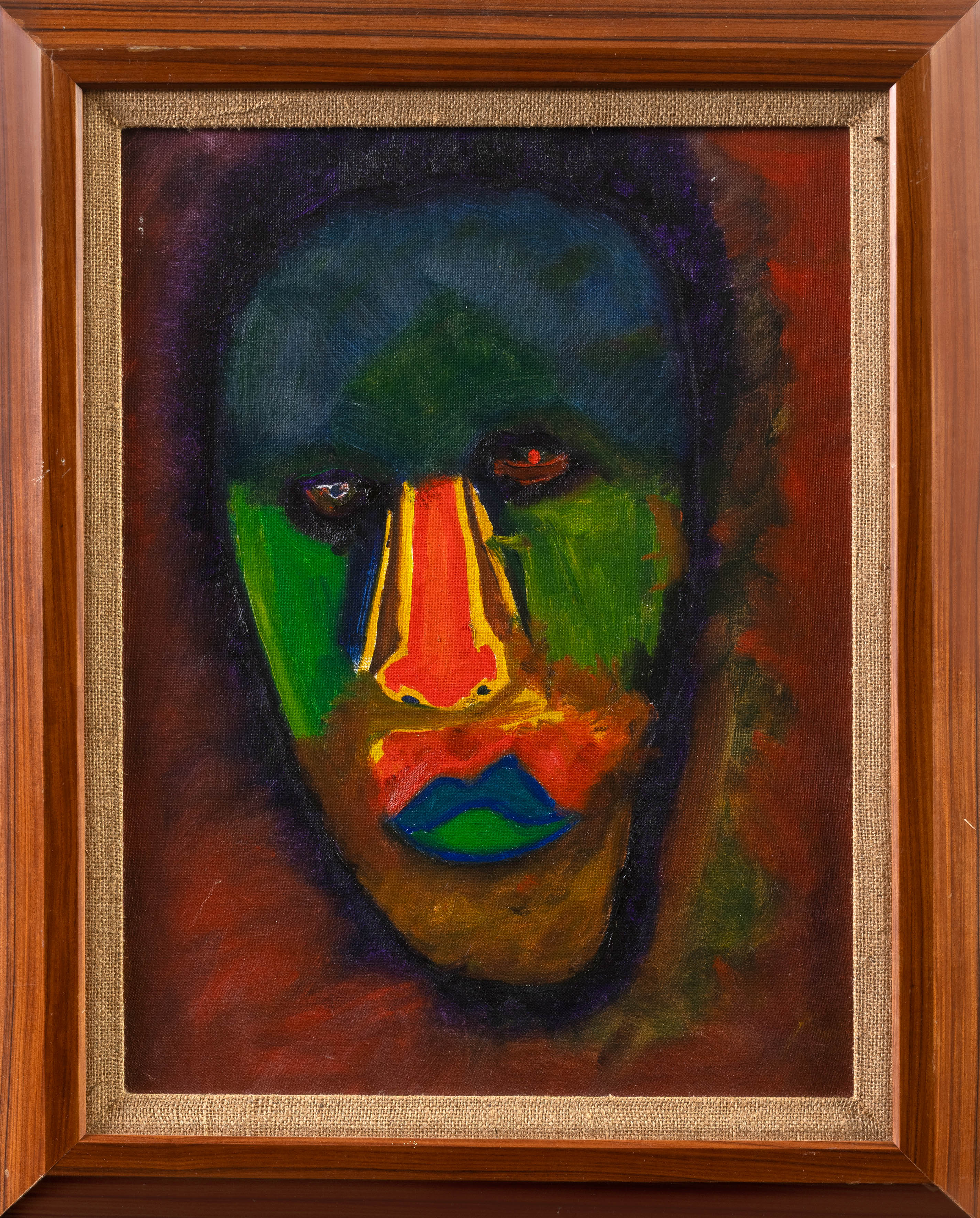 ALEXANDER VÁZQUEZ BRULL (Chicago 1963)
"Mask". 1986
Óleo sobre tablero
Firmado y fechado al...