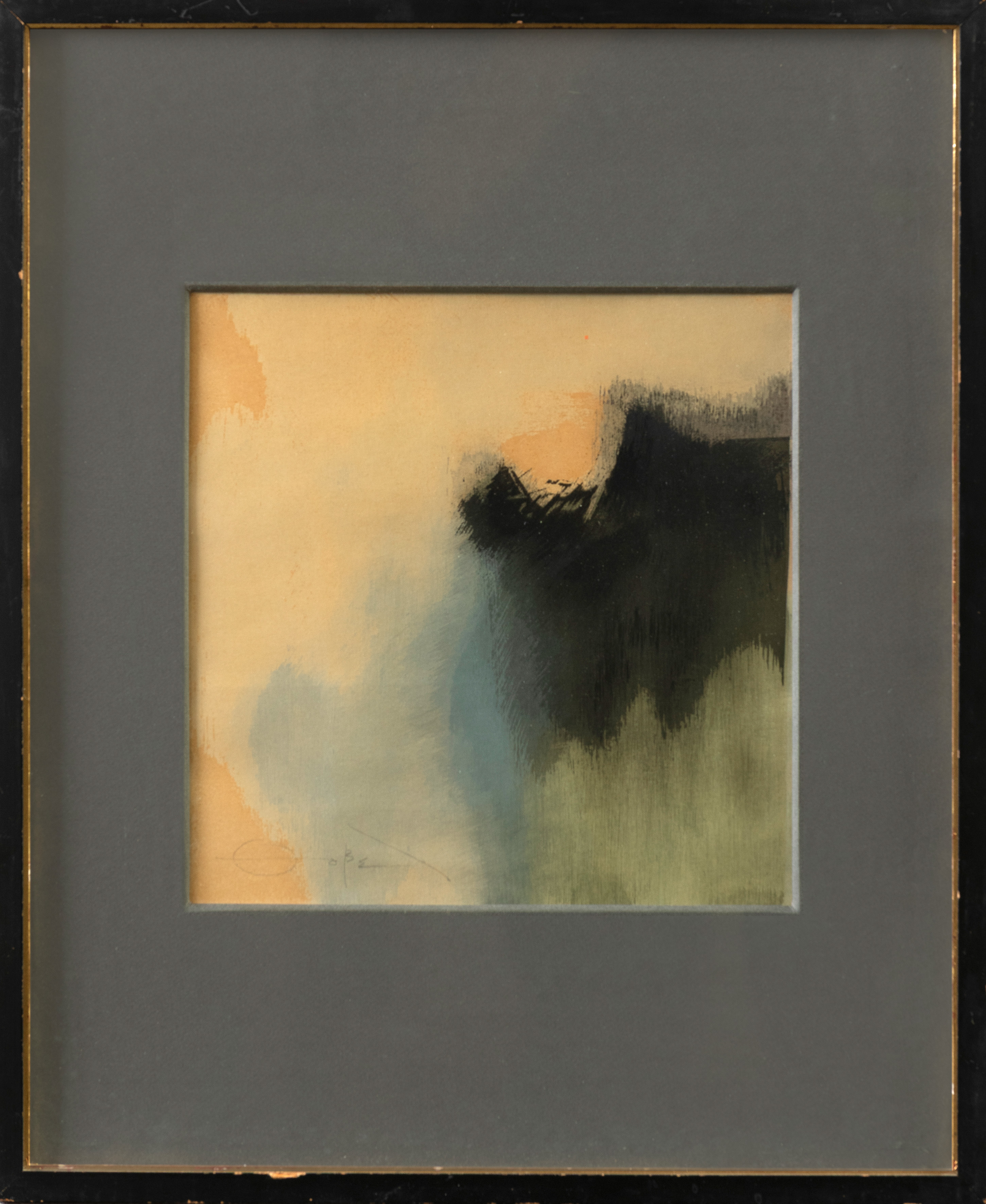 FERNANDO ZÓBEL (Manila 1924-Roma 1984)
"Sin título"
Serigrafía sobre papel
Firmado a lápiz
Medidas:...