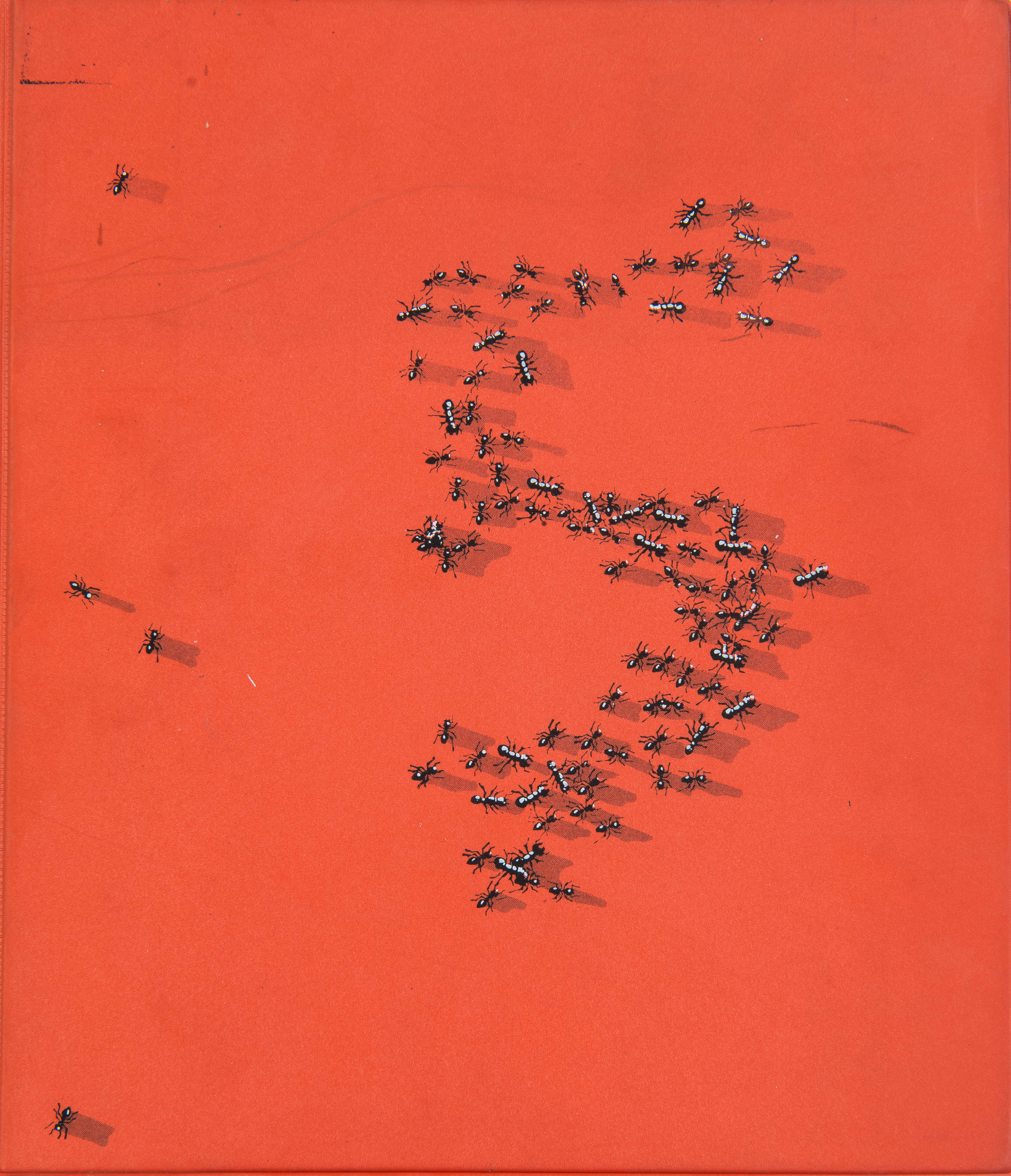 ED RUSCHA (Omaha 1937)
"Documenta Kassel 5". 1972
Catálogo original con tapas de plástico naranja...