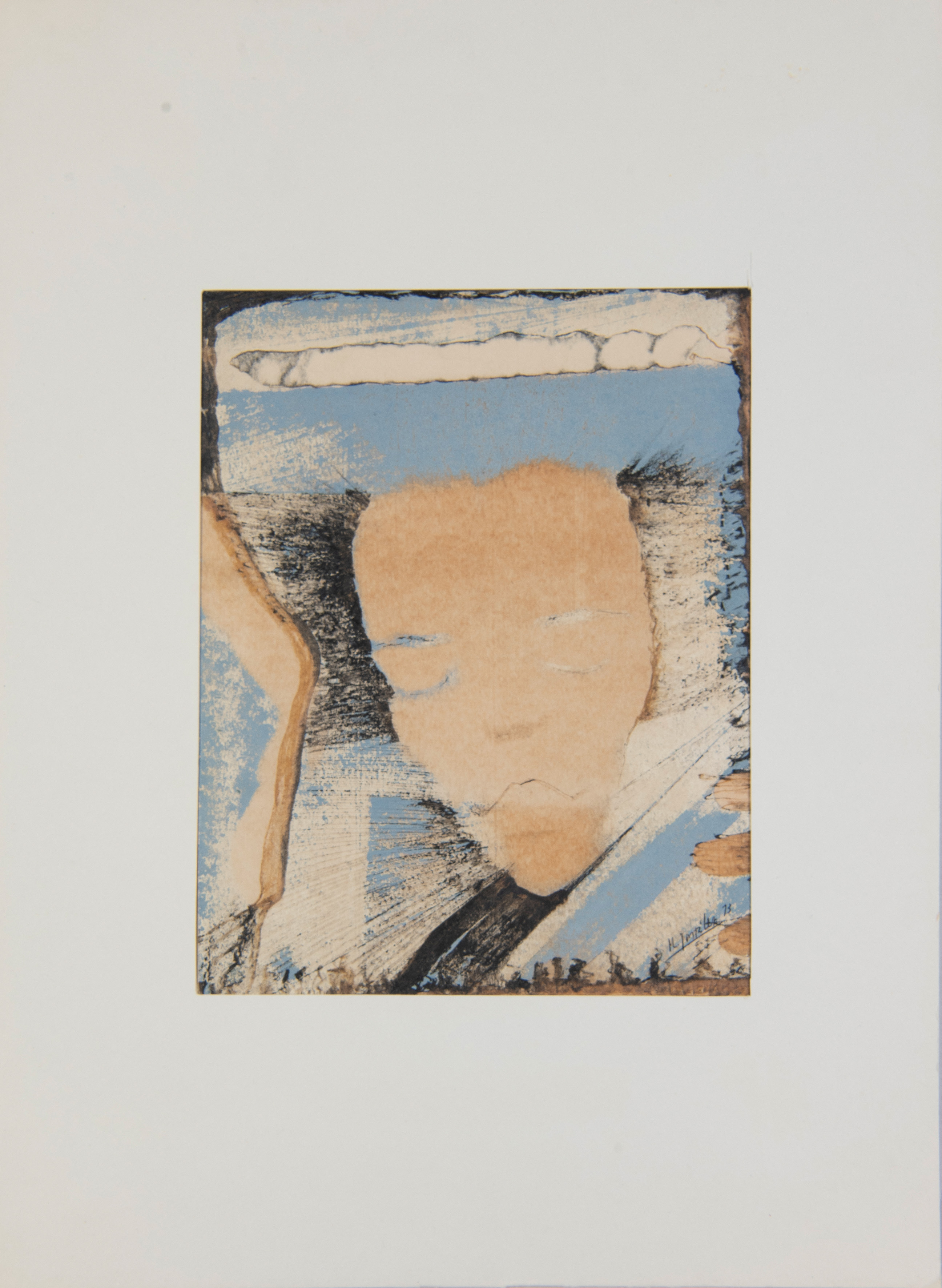 MARISA GONZÁLEZ (Bilbao 1943)
"Self Portrait 01. Generative Systems". 1973
Acrílico sobre...
