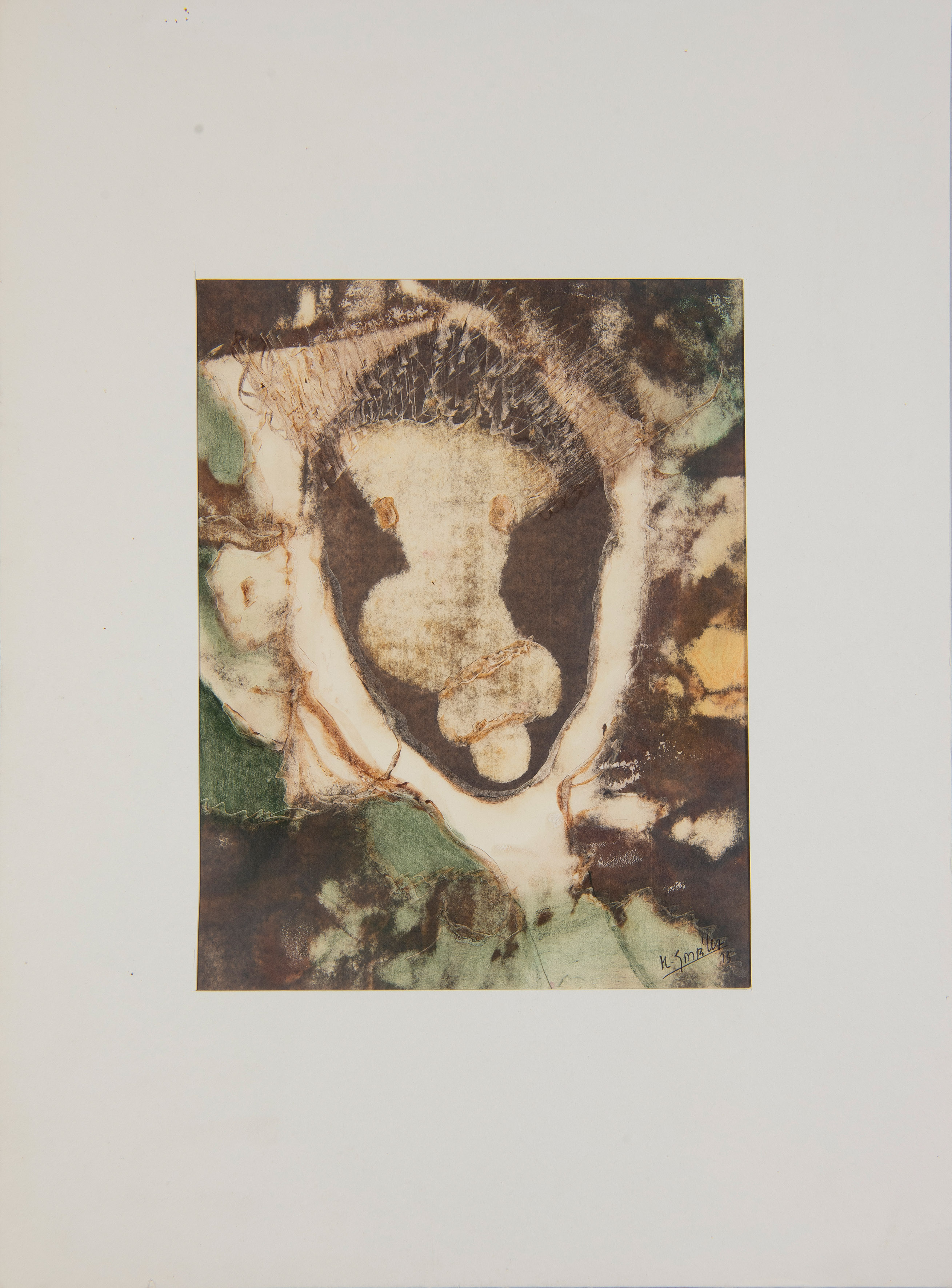 MARISA GONZÁLEZ (Bilbao 1943)
"Portrait. Generative Systems". 1973
Acrílico sobre papel
Firmado y...