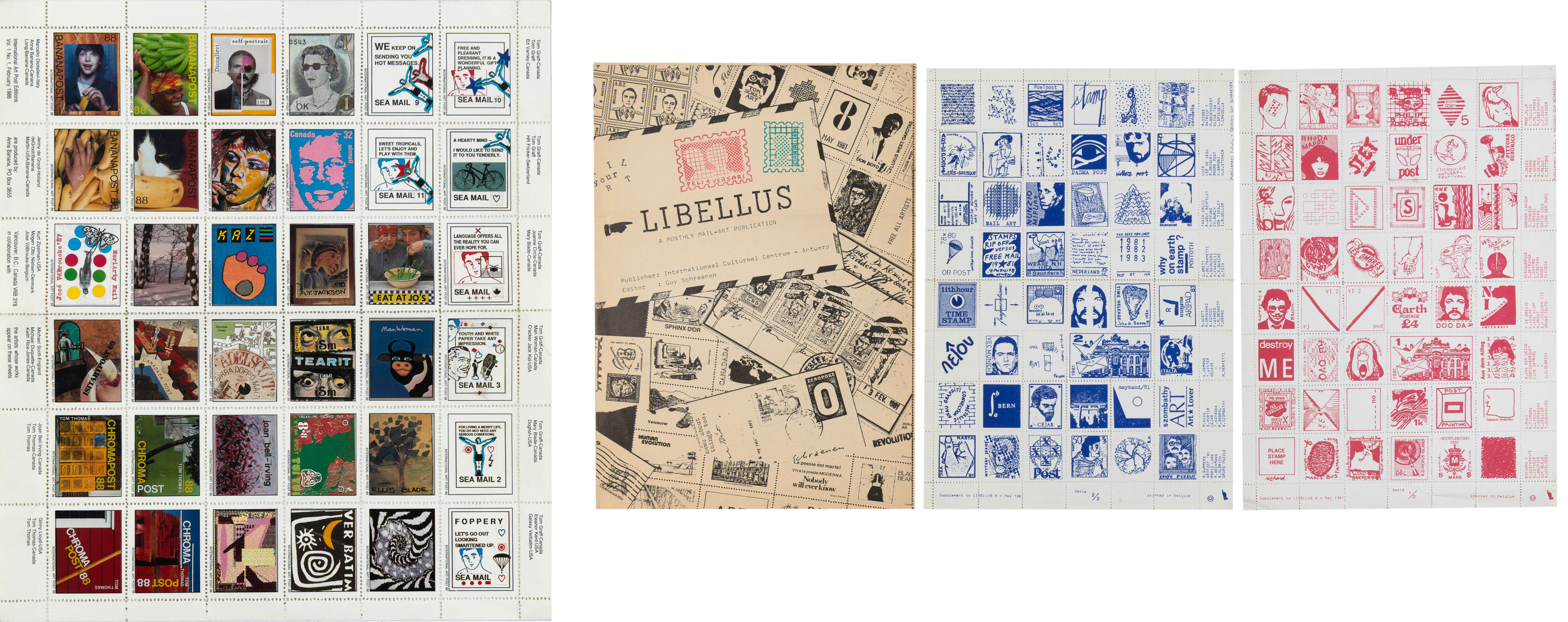LIBELLUS, Nº 8 (4 documentos)
Mayo 1981. Editor Guy Schraenen, Amberes
Se incluyen dos suplementos...