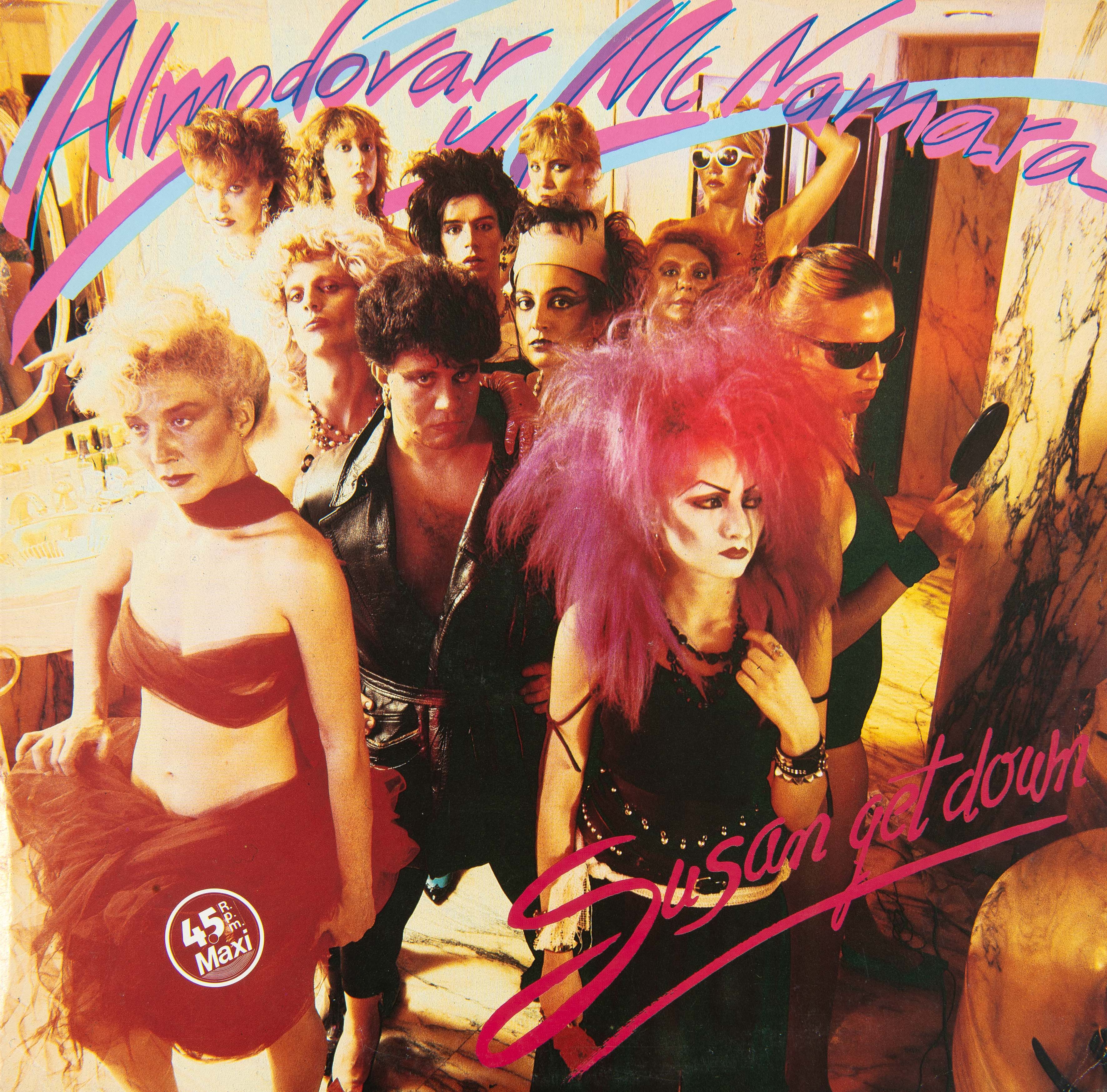 PEDRO ALMODÓVAR (&FABIO MAcNAMARA (Madrid 1957)
Susan Get down
Victoria-VIC-87
Vinilo 12”,...