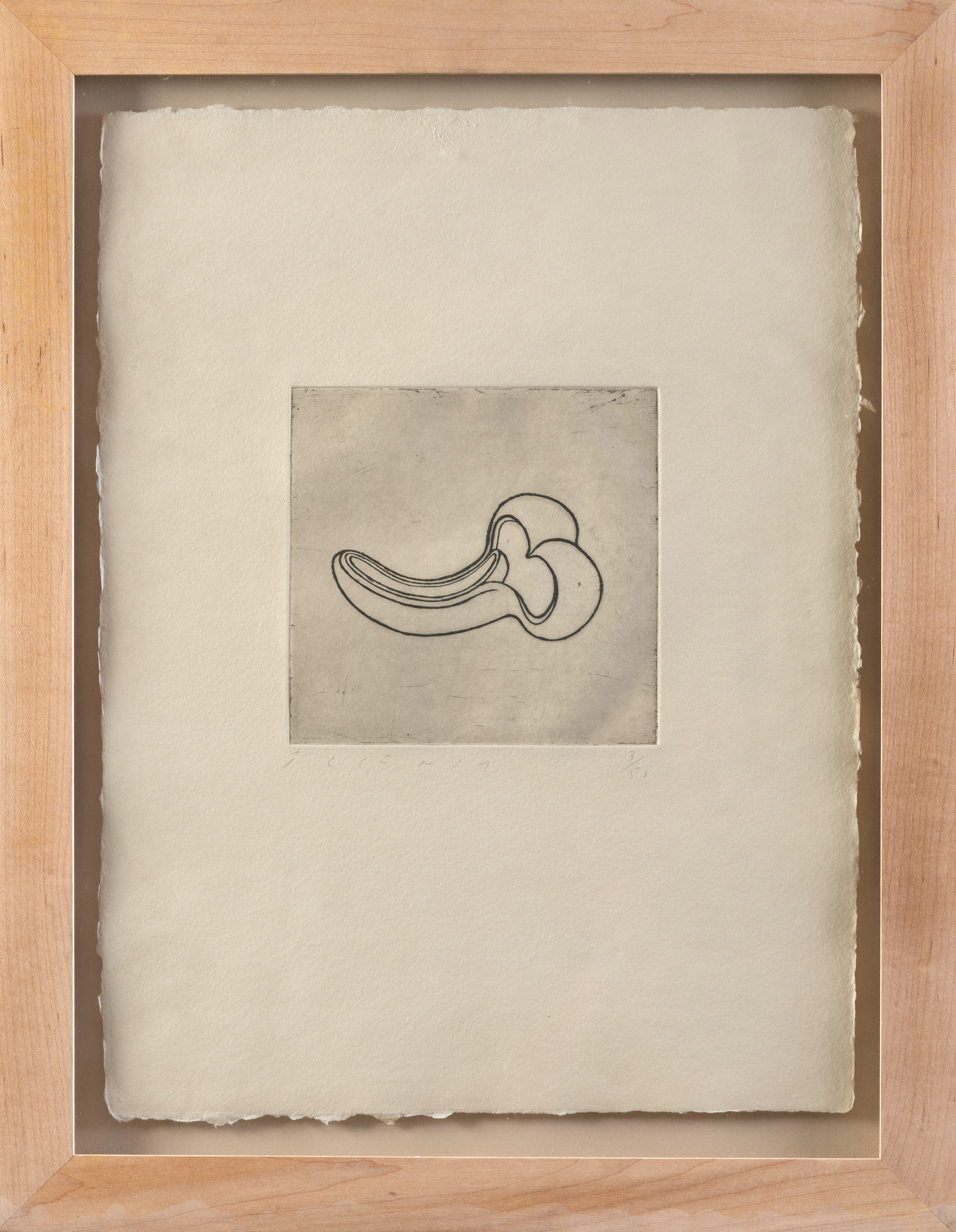 JAUME PLENSA (Barcelona 1955)
"Sin título". 1987
Aguafuerte y aguatinta sobre papel
Firmado a...