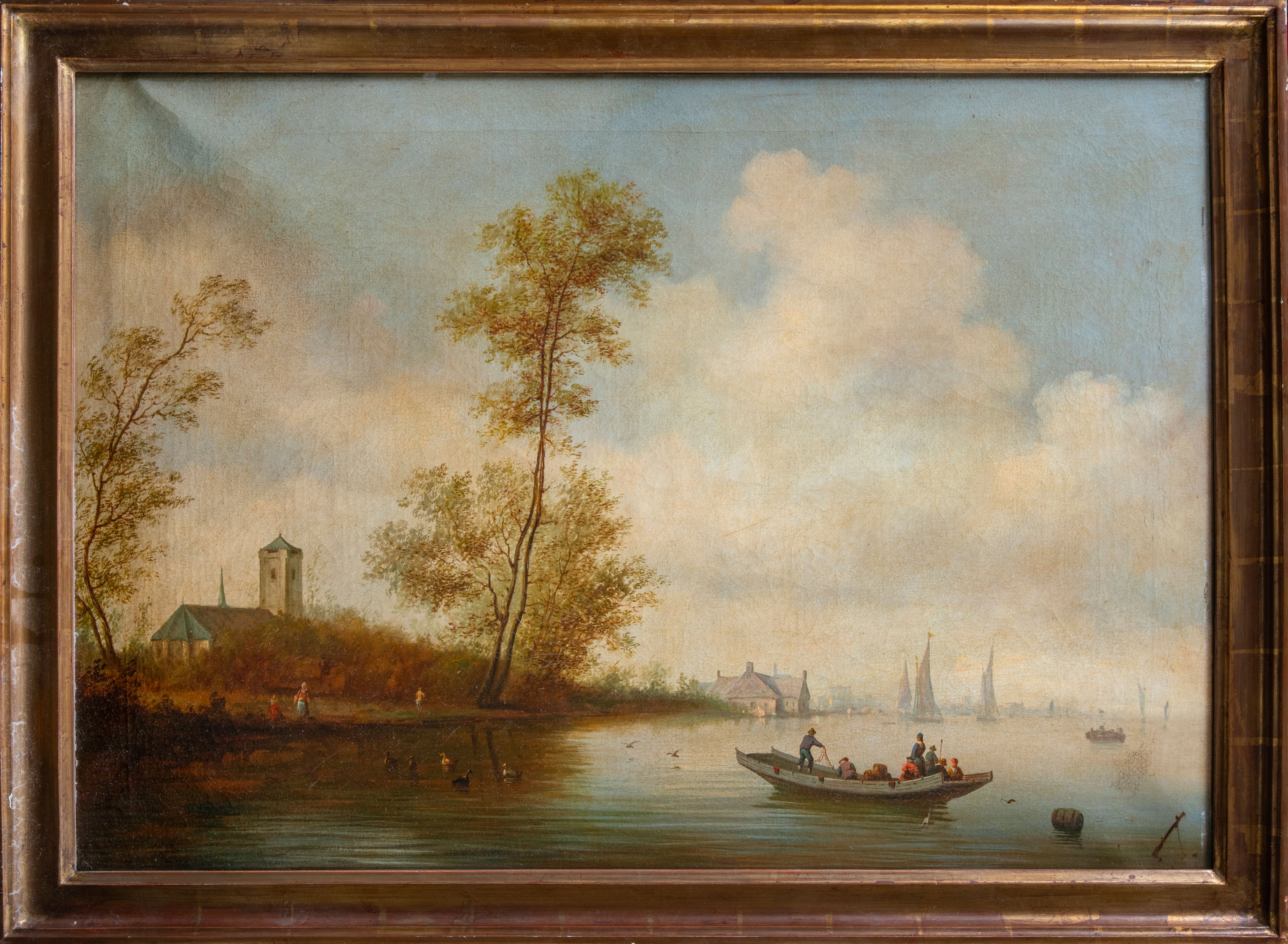 ESCUELA FRANCESA S.XIX
"Marina"
1850-1900
Óleo sobre lienzo.
Medidas: 75 x 105 cm.
Según modelos de...