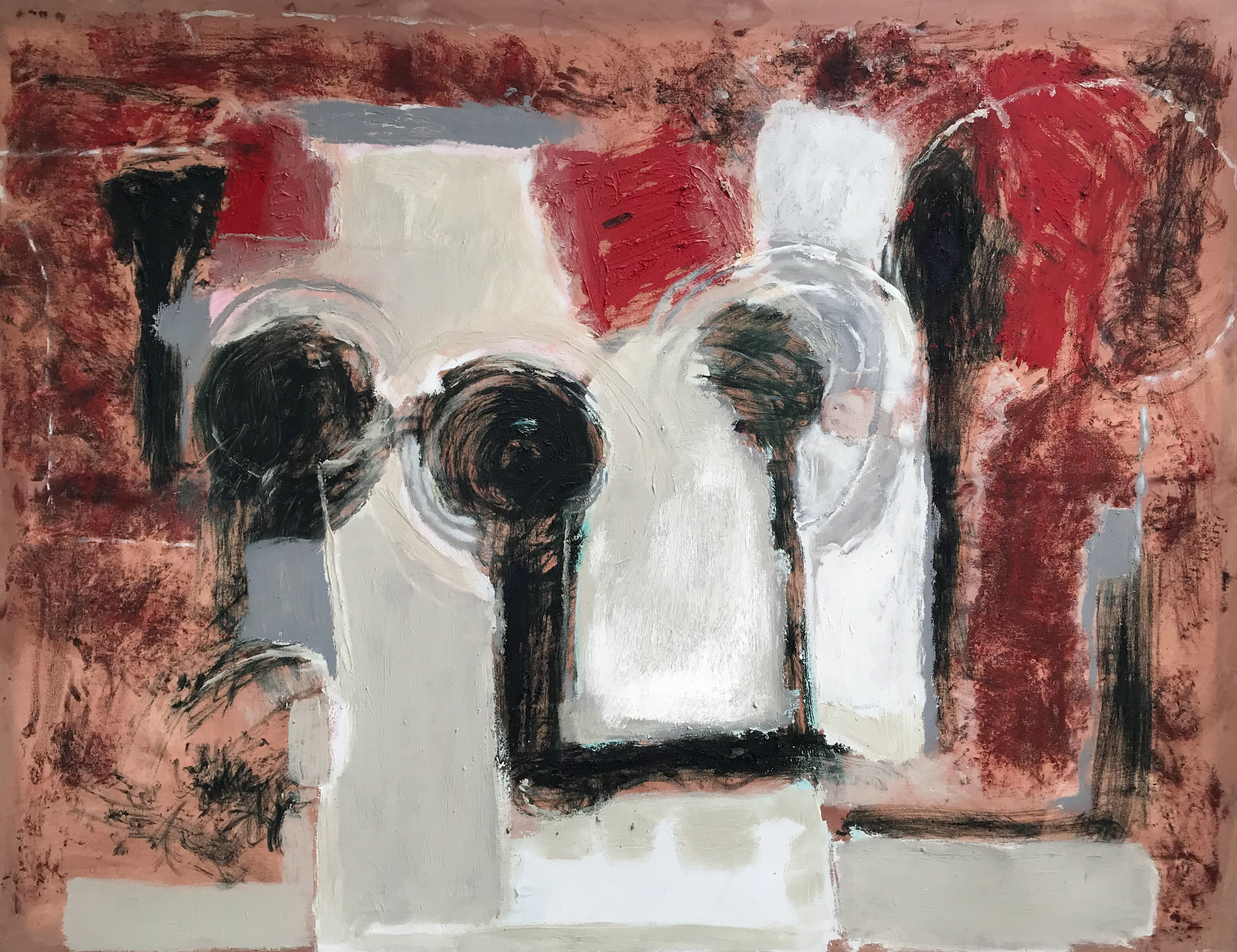 JOSÉ LUIS ALEXANCO (Madrid 1942-2021) 
"Melorred". 1991
Óleo, materia y acrílico sobre lienzo...