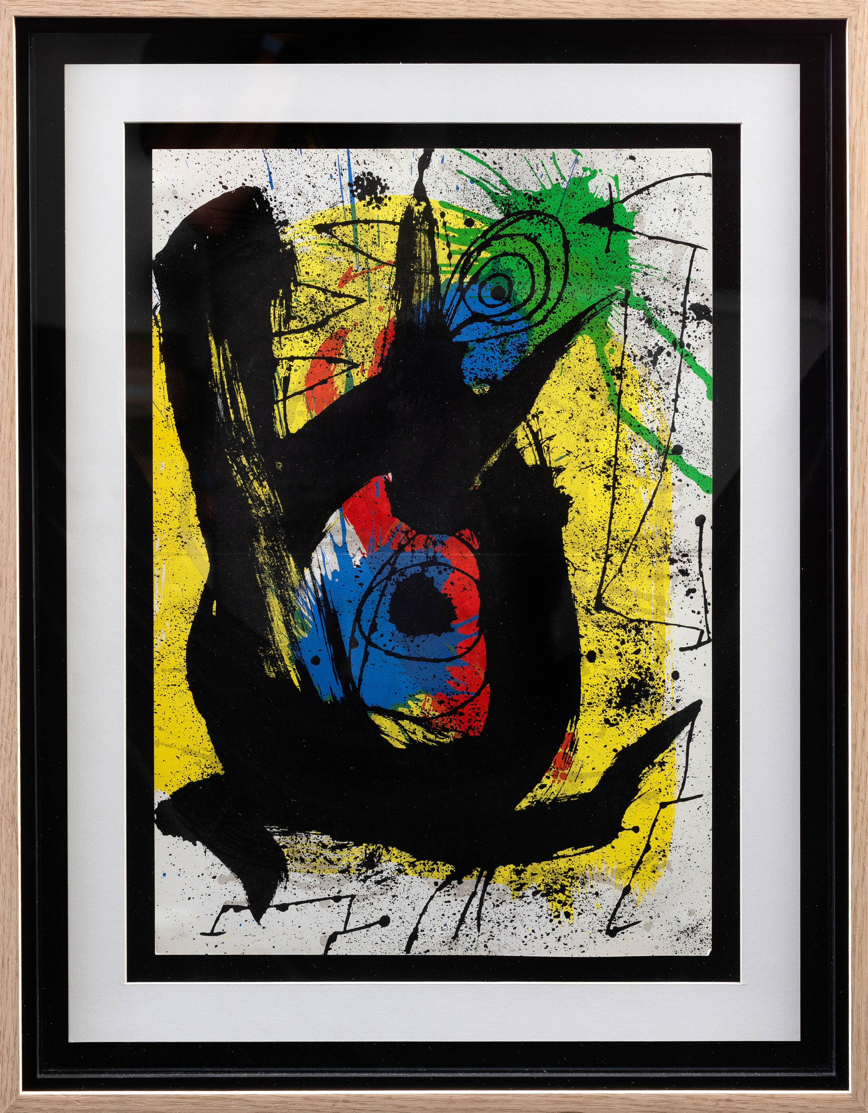 JOAN MIRÓ (Barcelona 1893 - Palma de Mallorca 1983)
"Sin título"
Litografía sobre papel
Medidas:...