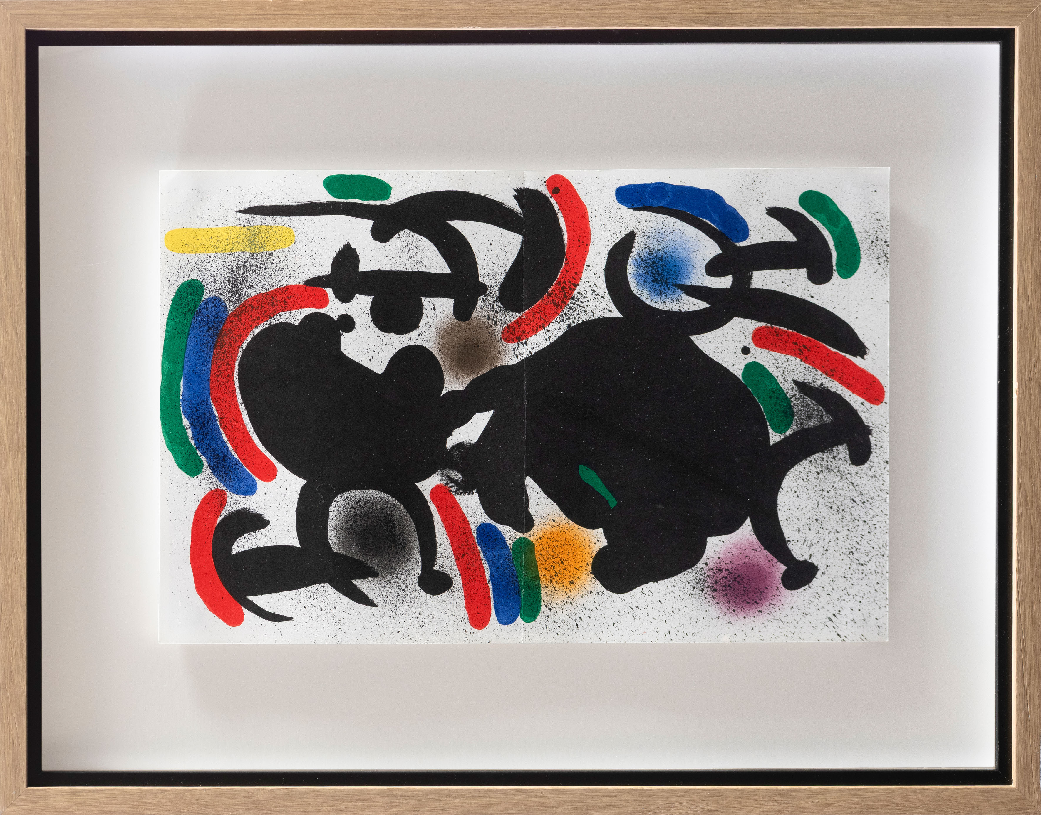 JOAN MIRÓ (Barcelona 1893 - Palma de Mallorca 1983)
"Lithographie Originale VII". 1972
Litografía...