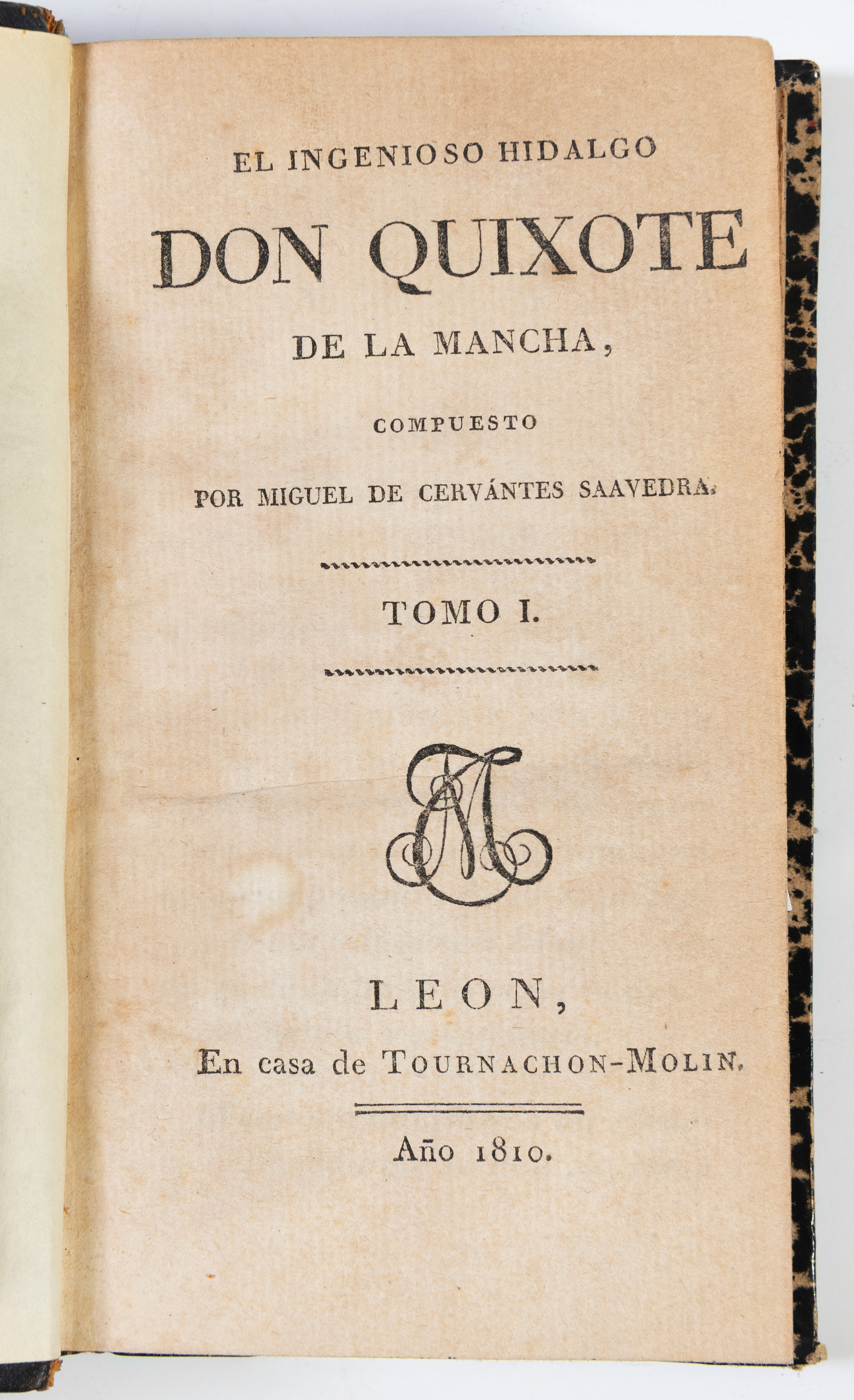 MIGUEL DE CERVANTES
“El ingenioso hidalgo don Quijote de la Mancha”
Ed., León, casa de...