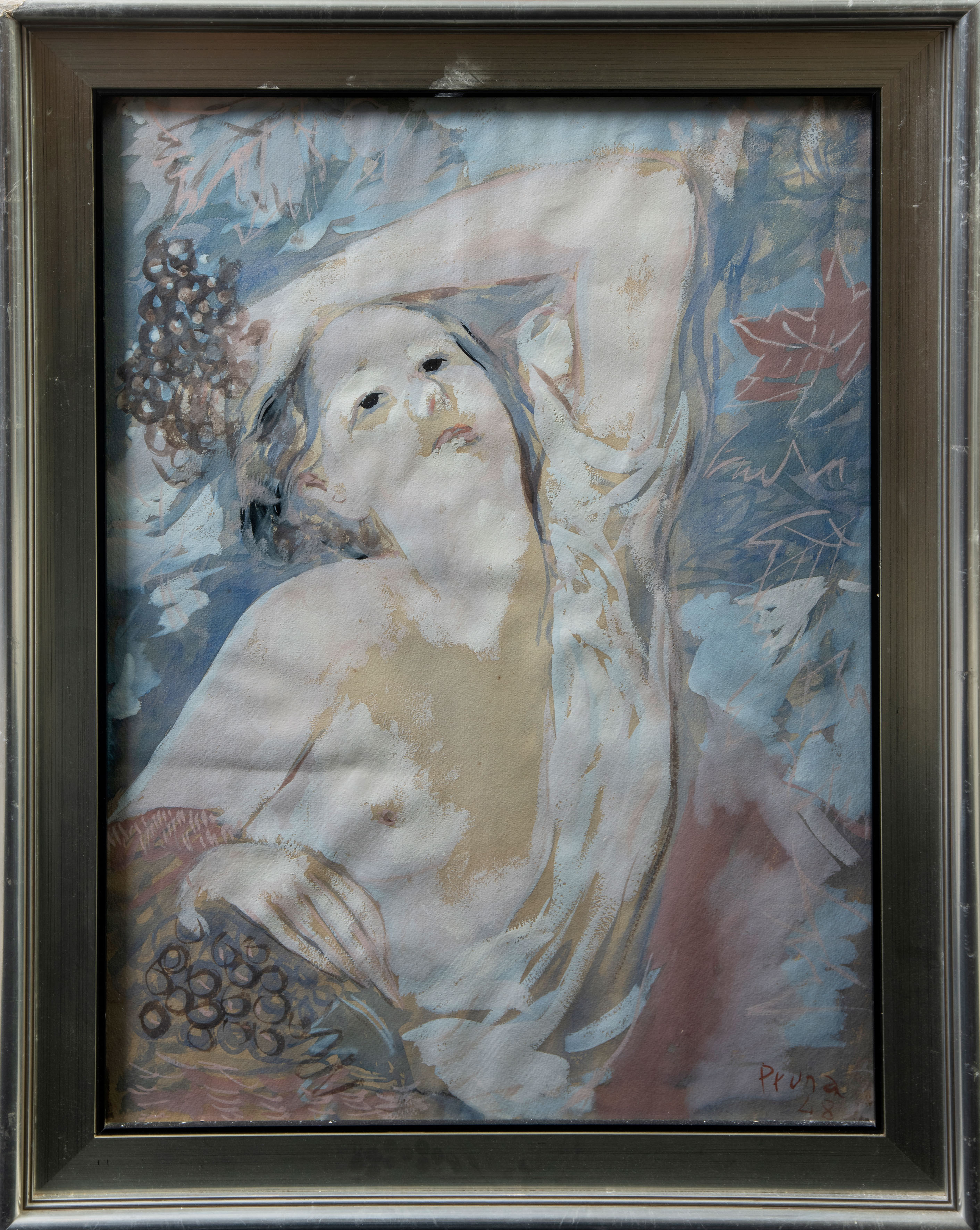 PERE PRUNA OCERANS (Barcelona, 1904-1977)
"Joven con uvas"