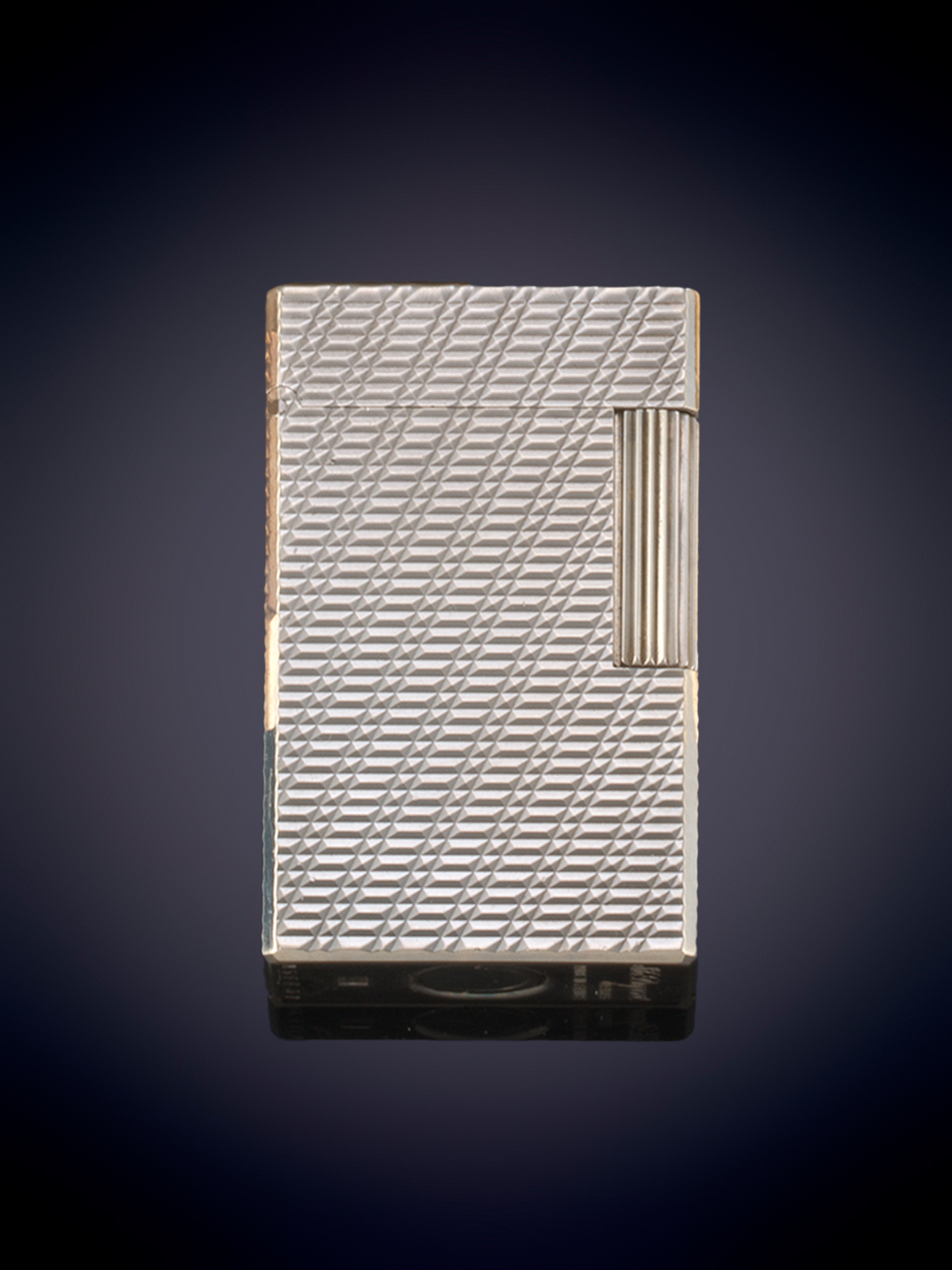 DUPONT.MECHERO EN PLATA.