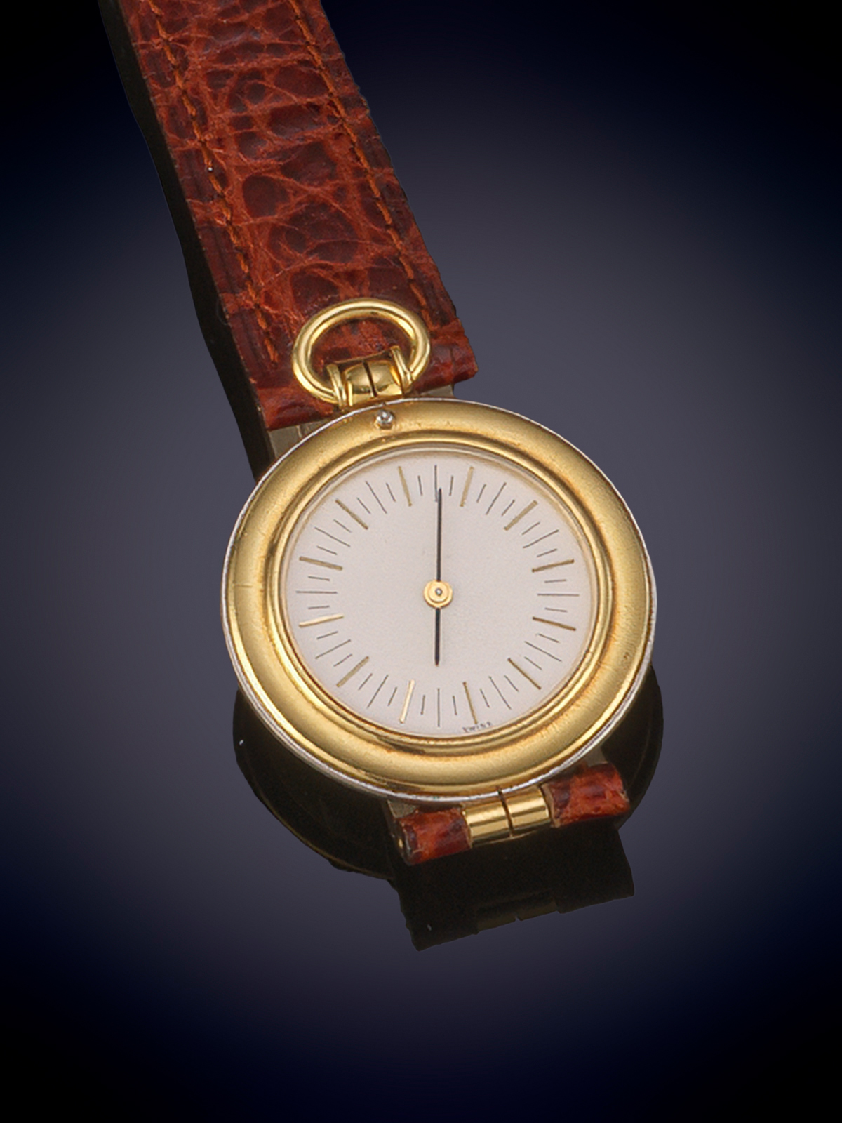AUDEMARS PIAGUET RELOJ DE PULSERA PARA SEÑORA EN ORO AMARILLO DE 18K, ESFERA BLANCA CON NUMERACIÓN...