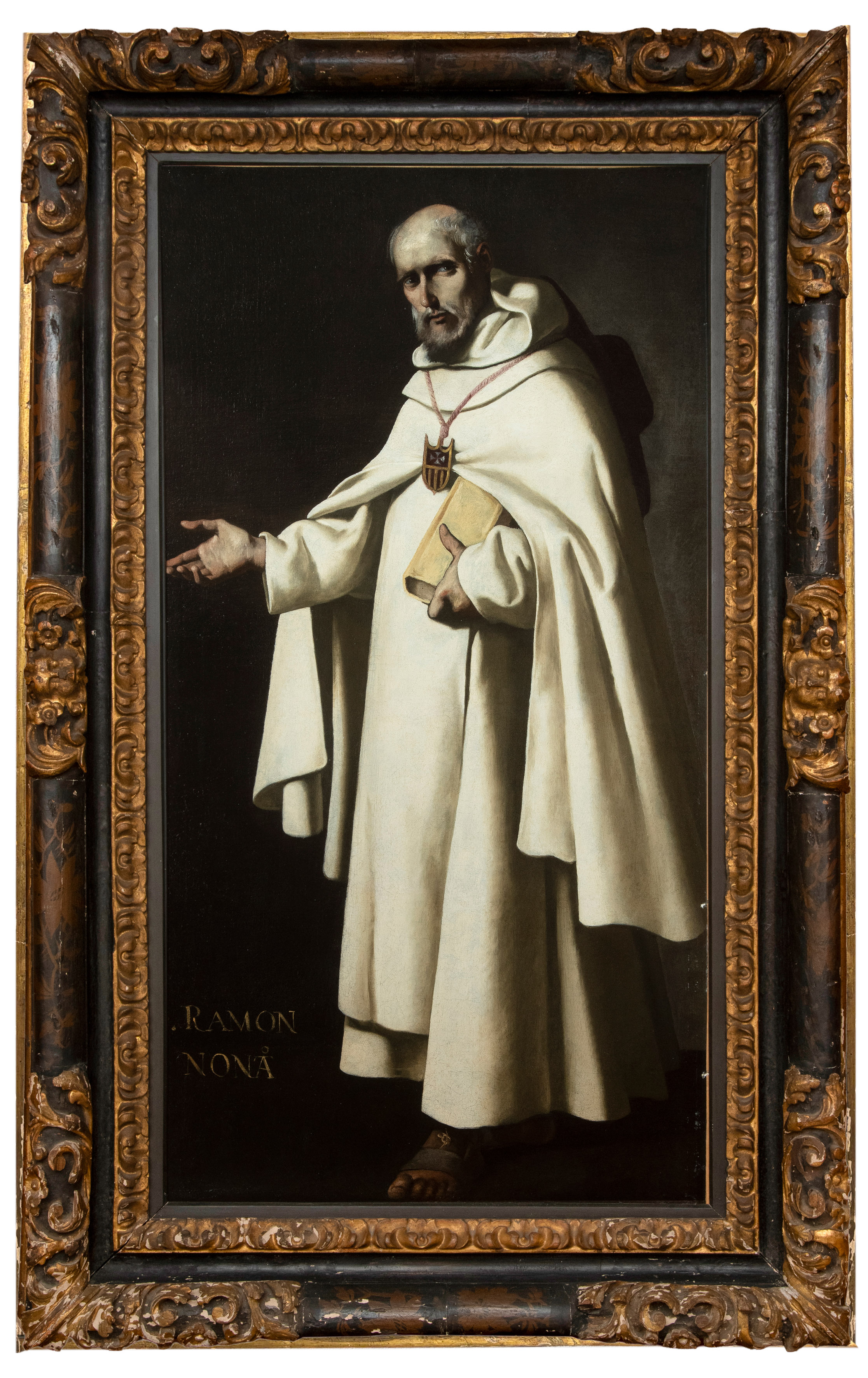 MAESTRO DE BESANÇON (activo en Sevilla entre 1630-1640) y FRANCISCO DE ZURBARÁN
San Ramón...