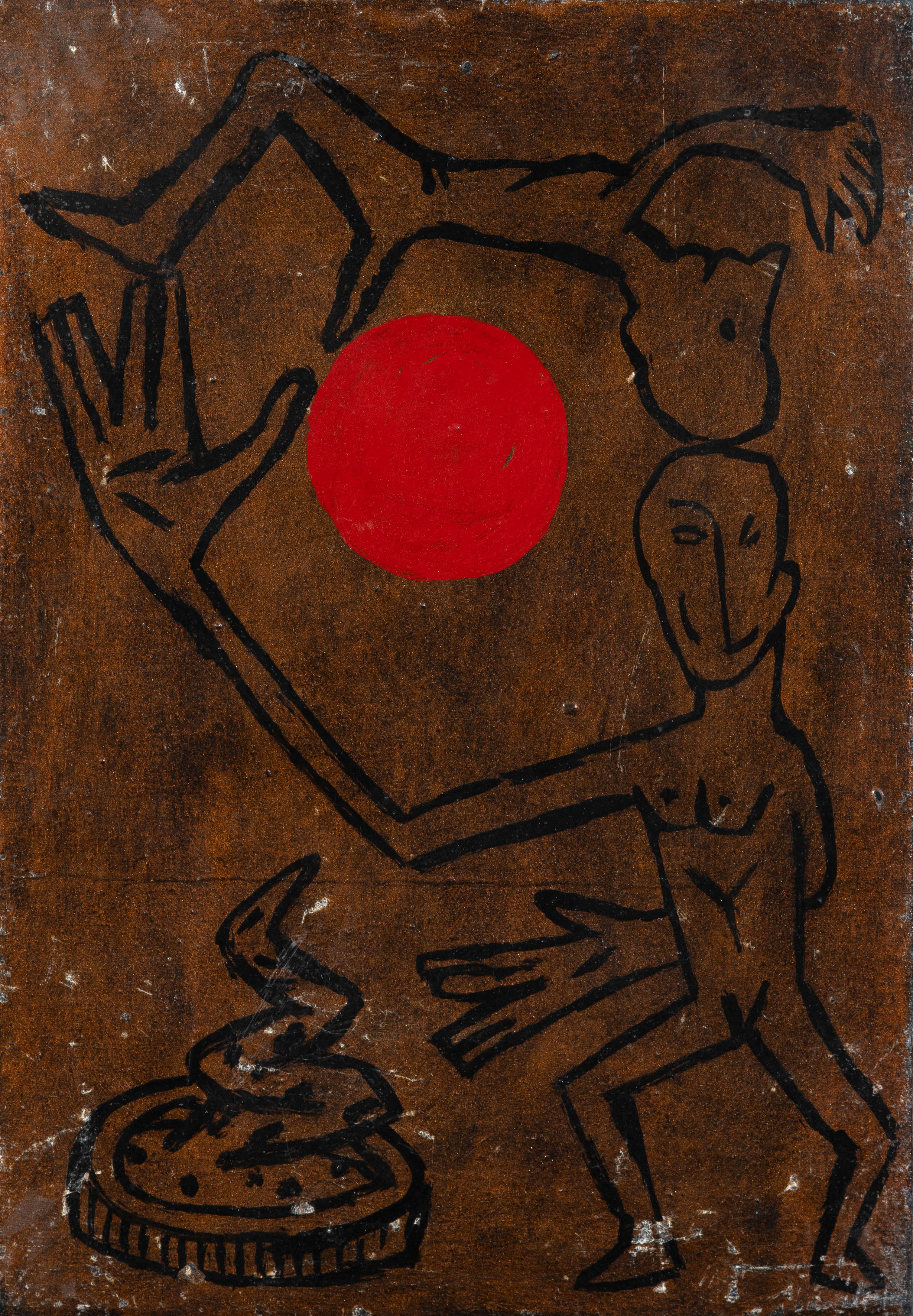 PEDRO PROENÇA (Lubango, Angola 1962)
"Sine. Sheat Actions Nº 2". 1987
Acrílico sobre lienzo
Al...