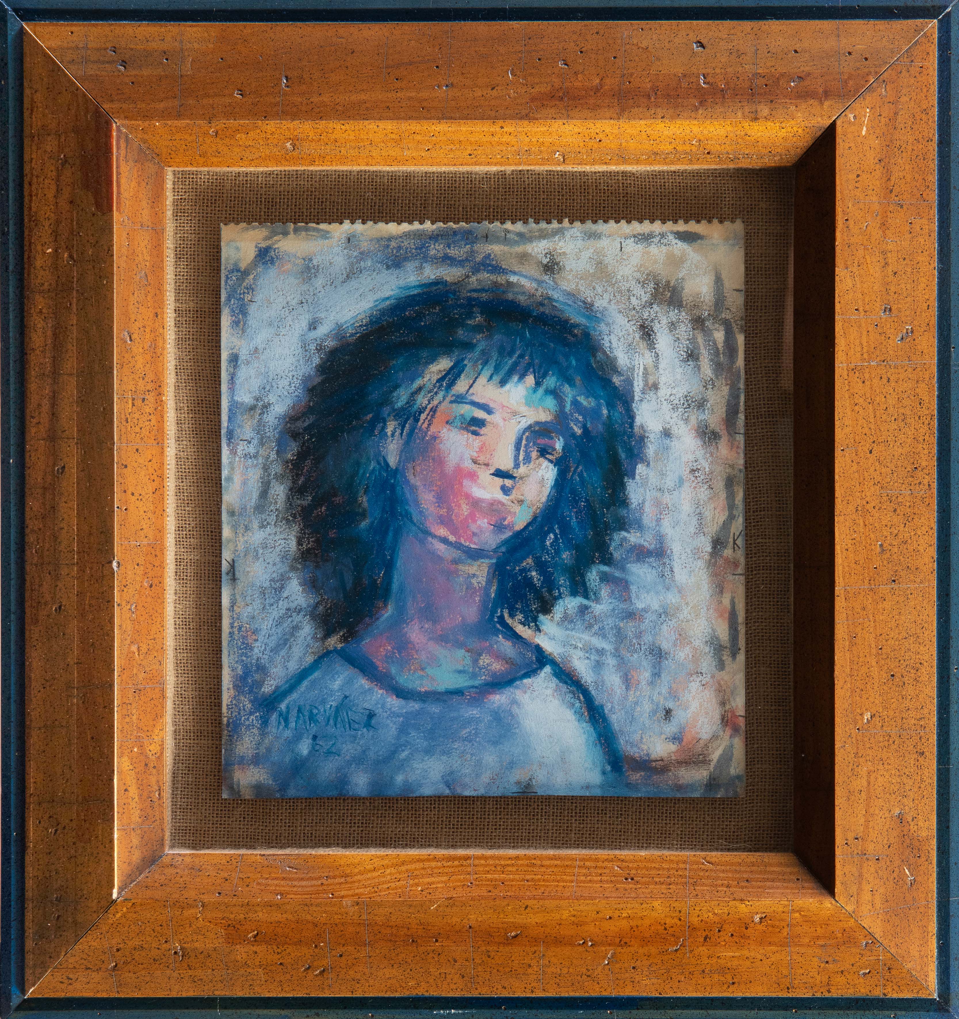 FRANCISCO NARVÁEZ (Porlamar, Venezuela 1905-Caracas 1982)
"Niña". 1962
Pastel sobre...