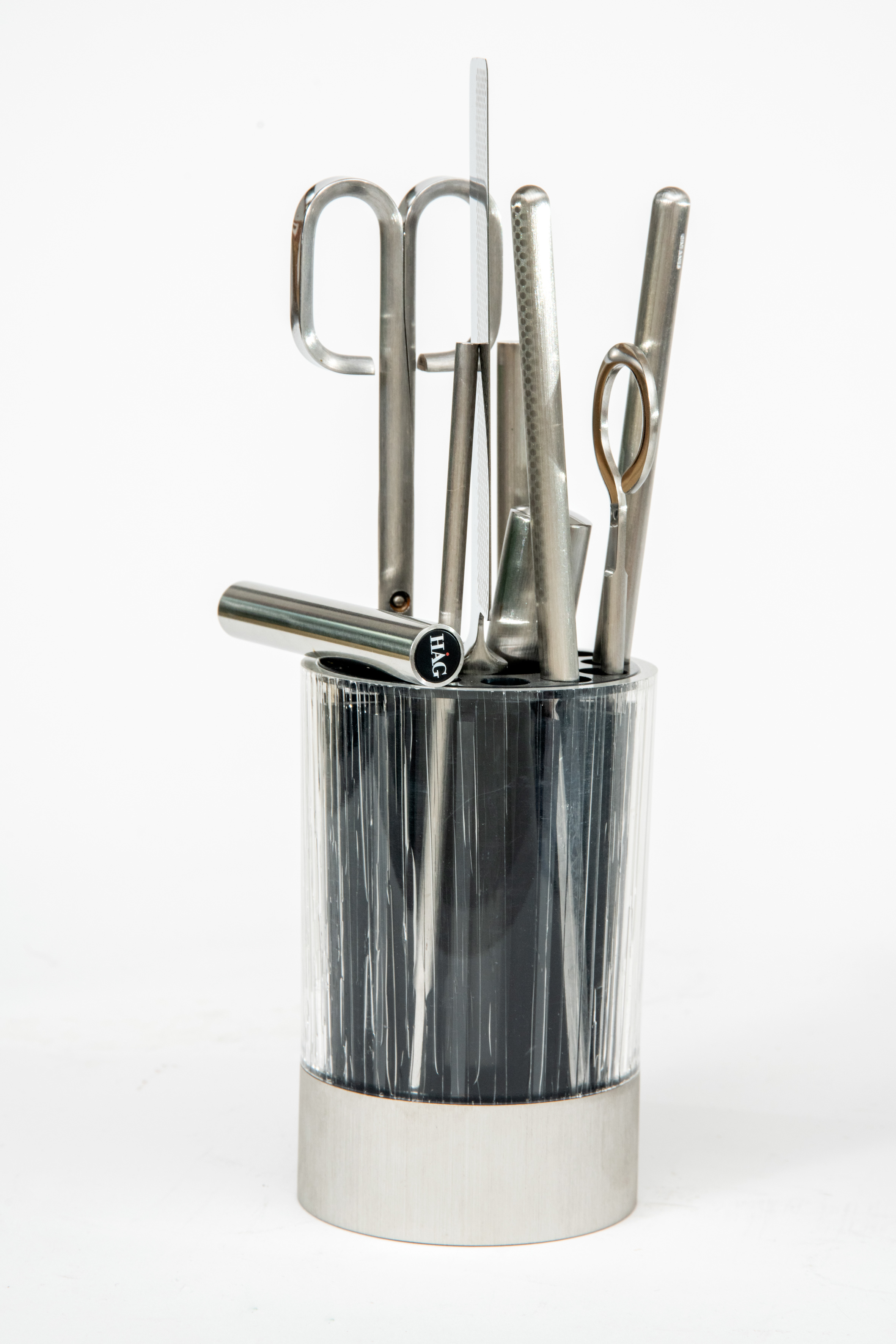 CINI & NILS para Studio Opi, c. 1960s
Set de cóctel, 9 piezas
Conjunto de bar de diseño moderno...