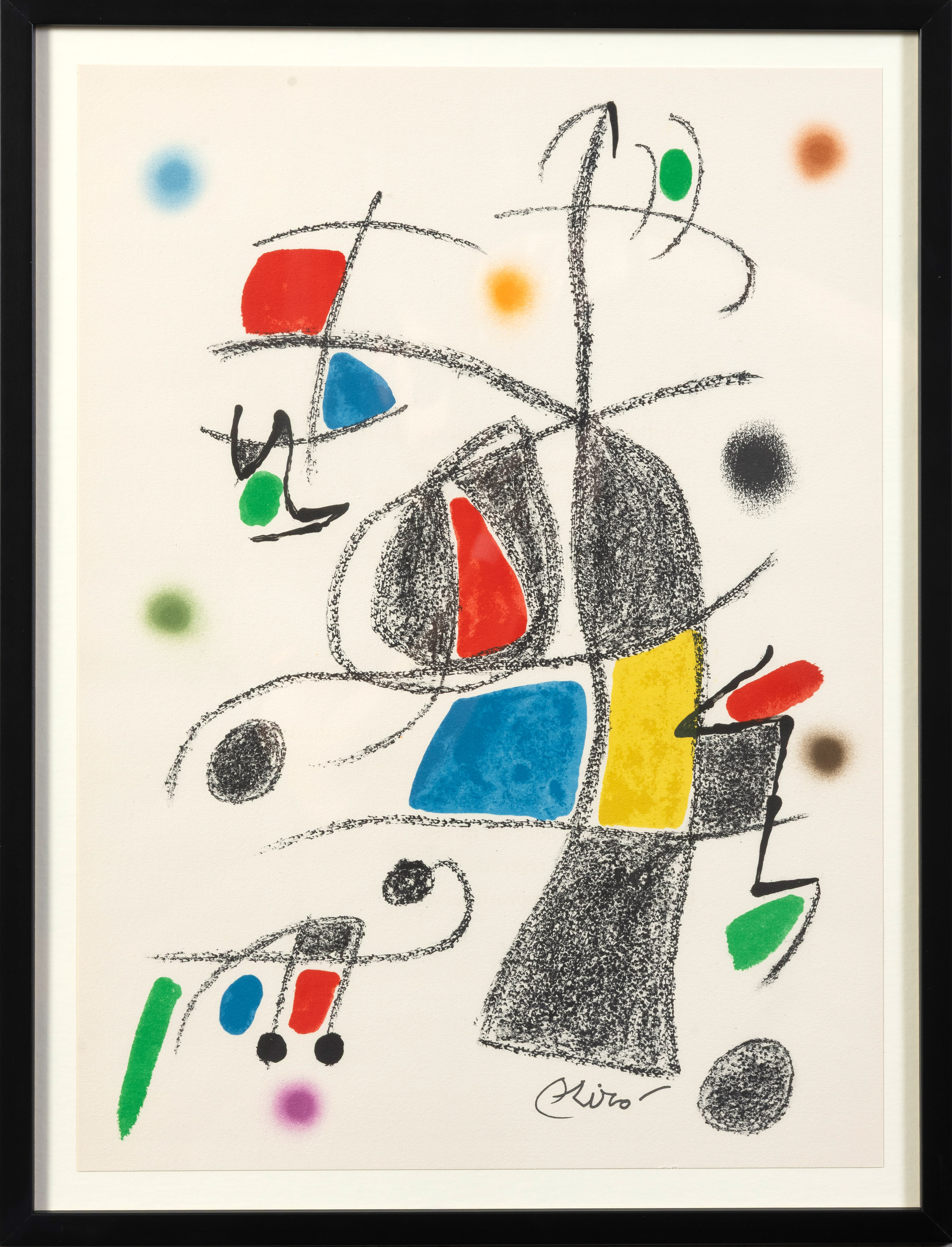 JOAN MIRÓ (Barcelona 1893 - Palma de Mallorca 1983) 
"Maravillas con variaciones acrósticas en el...
