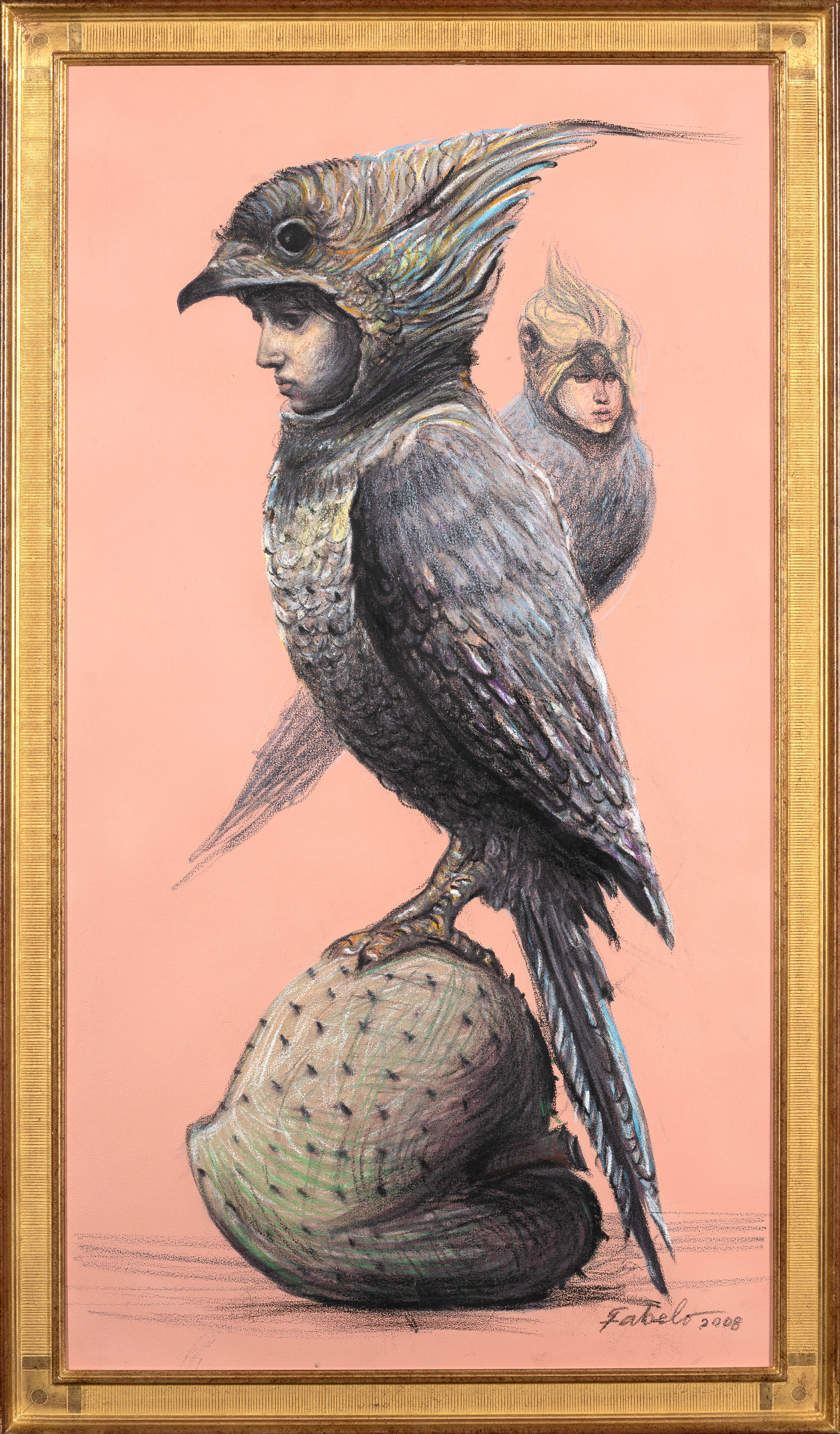 ROBERTO FABELO (Camagüey, Cuba 1950)
"Serie centro de comercio". 2008
Óleo y pastel sobre...