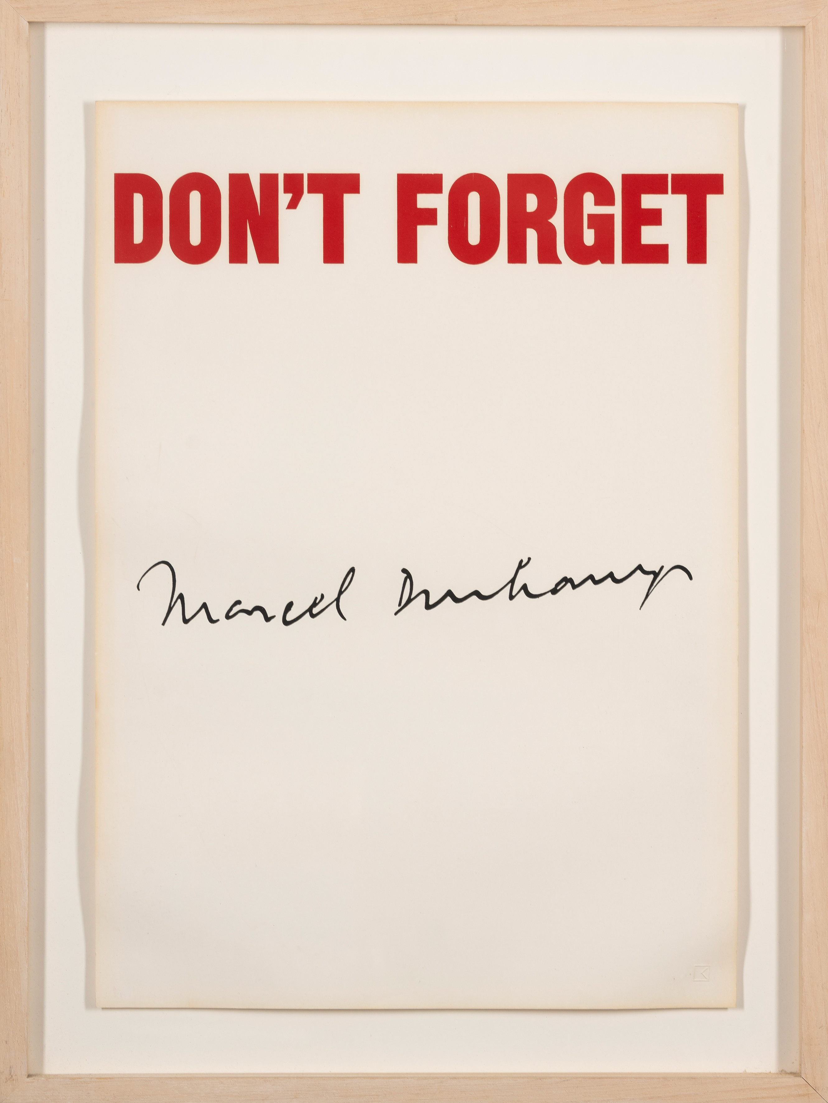 RICHARD HAMILTON (Londres 1922-2011)
"No t'oblidis del Duchamp-"Don't forget". 1979
Serigrafía...