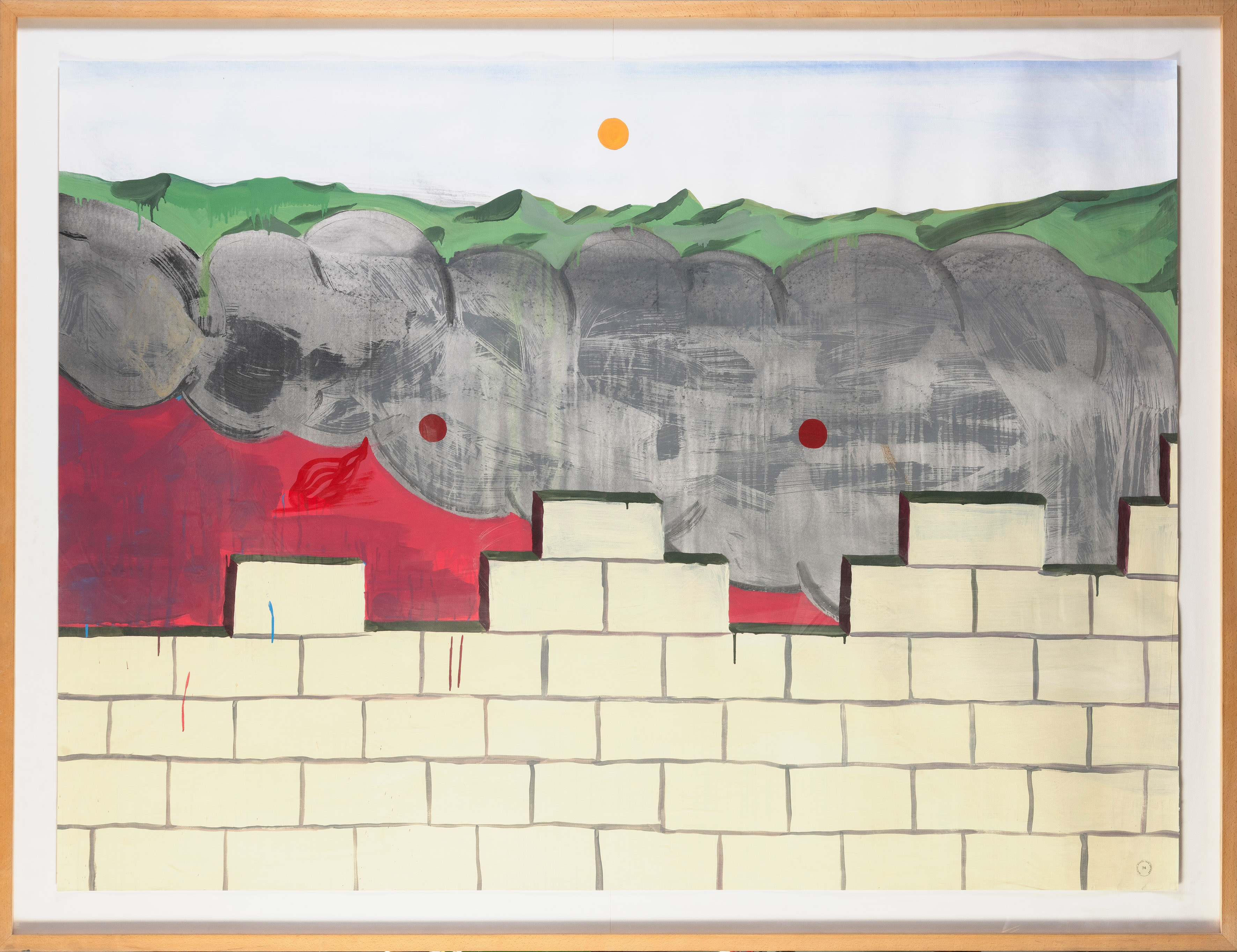 MIKI LEAL (Sevilla 1974)
"Easy reader". 2003
Acrílico y acuarela sobre papel
Firmado con...
