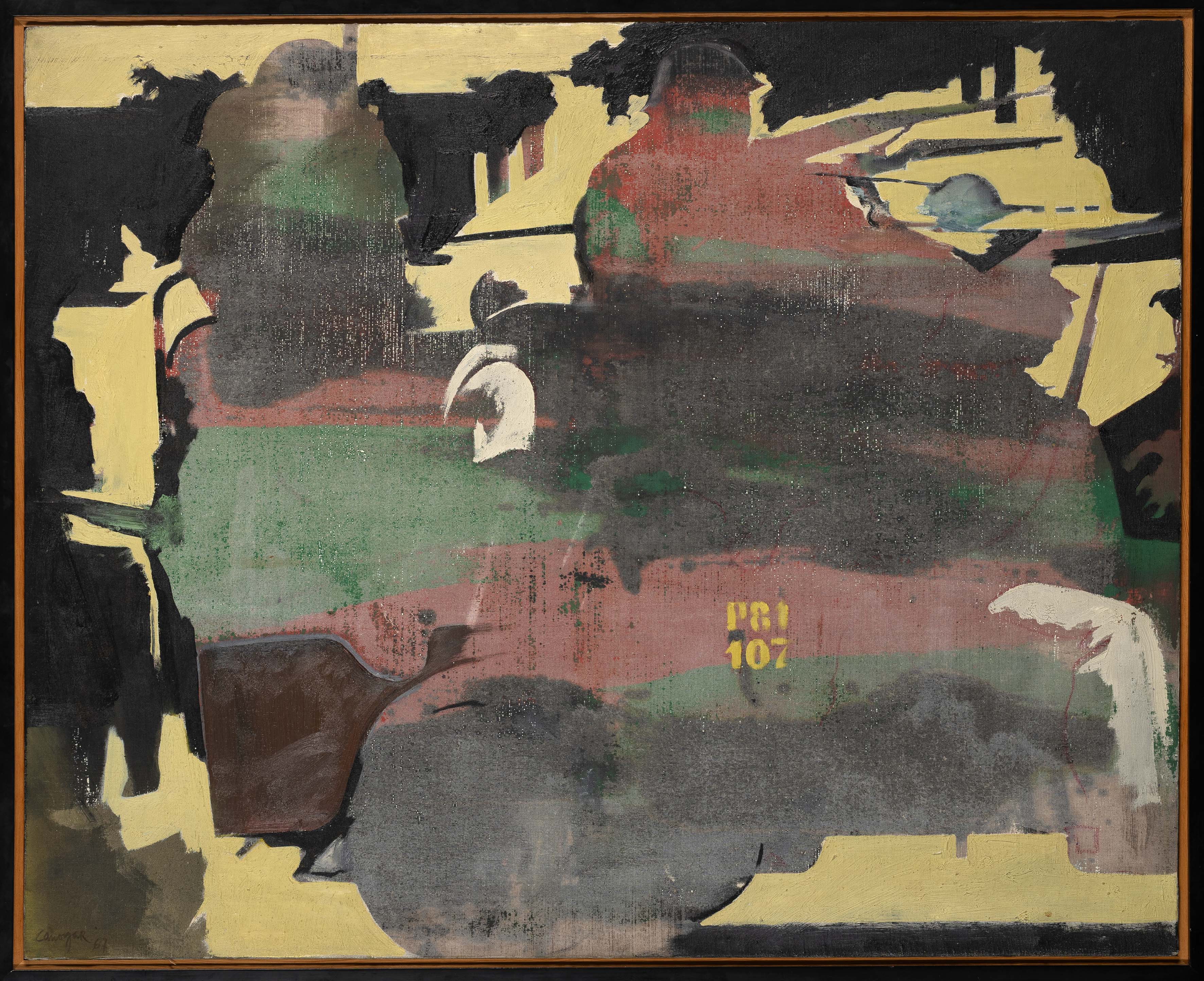 RAFAEL CANOGAR (Toledo 1935)
"Imagen de una Revolución”, 1967
Óleo sobre lienzo
Firmado y fechado...