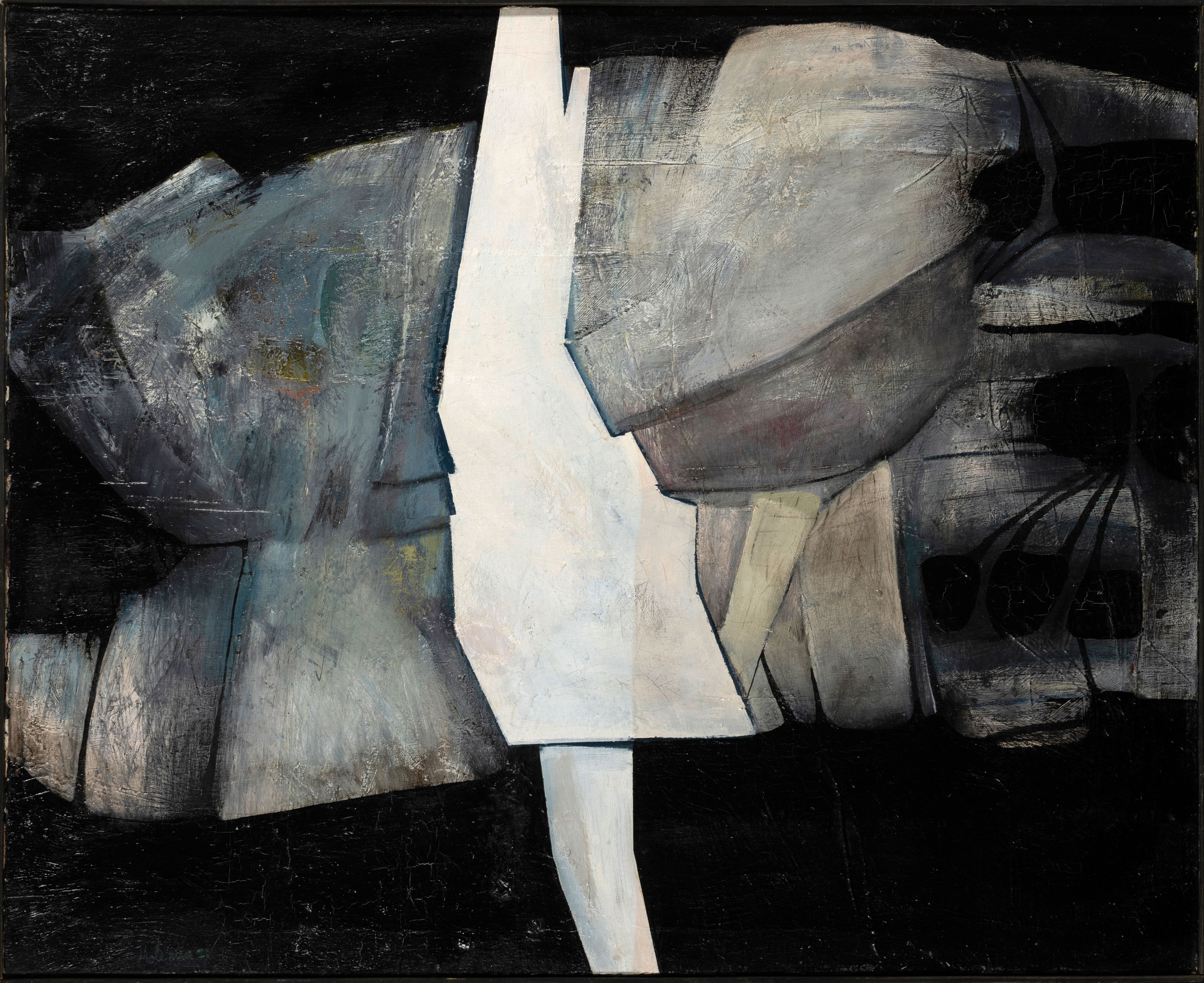 MANUEL MOLEZÚN (La Coruña 1920-Madrid 2001)
"Vega". 1970
Óleo sobre lienzo
Firmado y fechado...