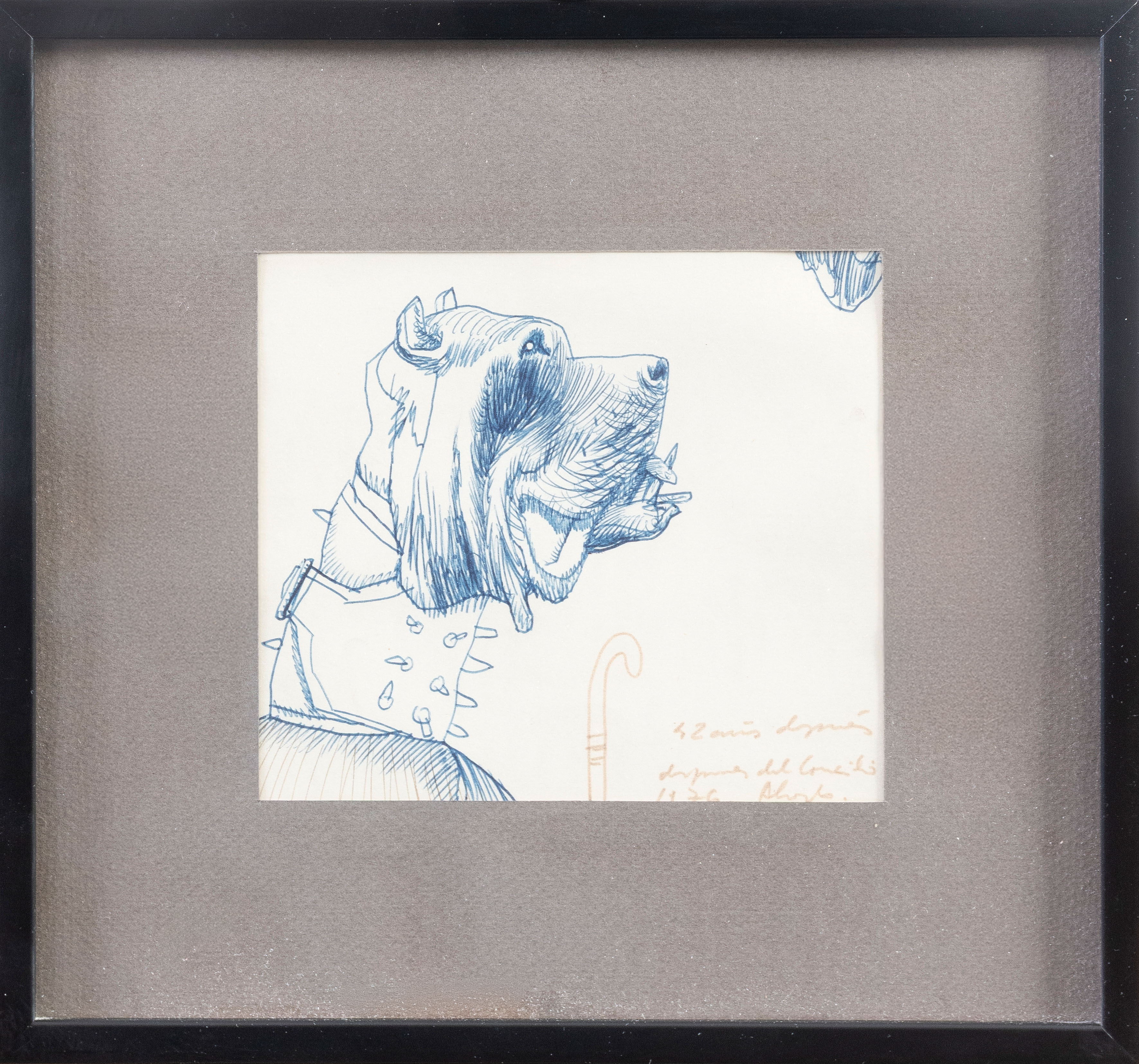 MANUEL ALCORLO (Madrid, 1935)
“Pareja besándose”
“Paseo en bicicleta”
“Cane corso”

Tinta sobre...