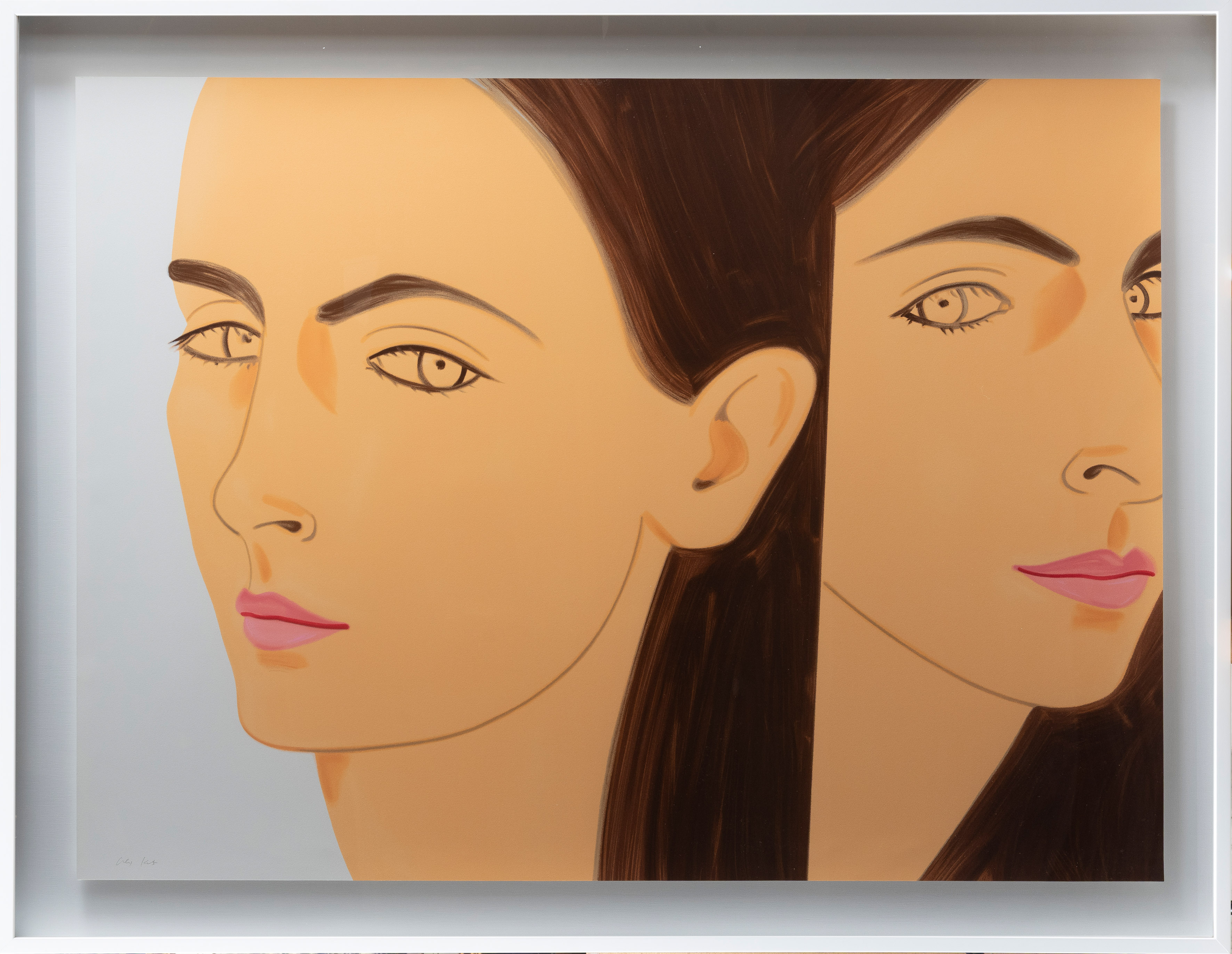 ALEX KATZ (New York 1927)
"Olivia 2". 2025
Serigrafía sobre papel Saunders Waterford High White HP...