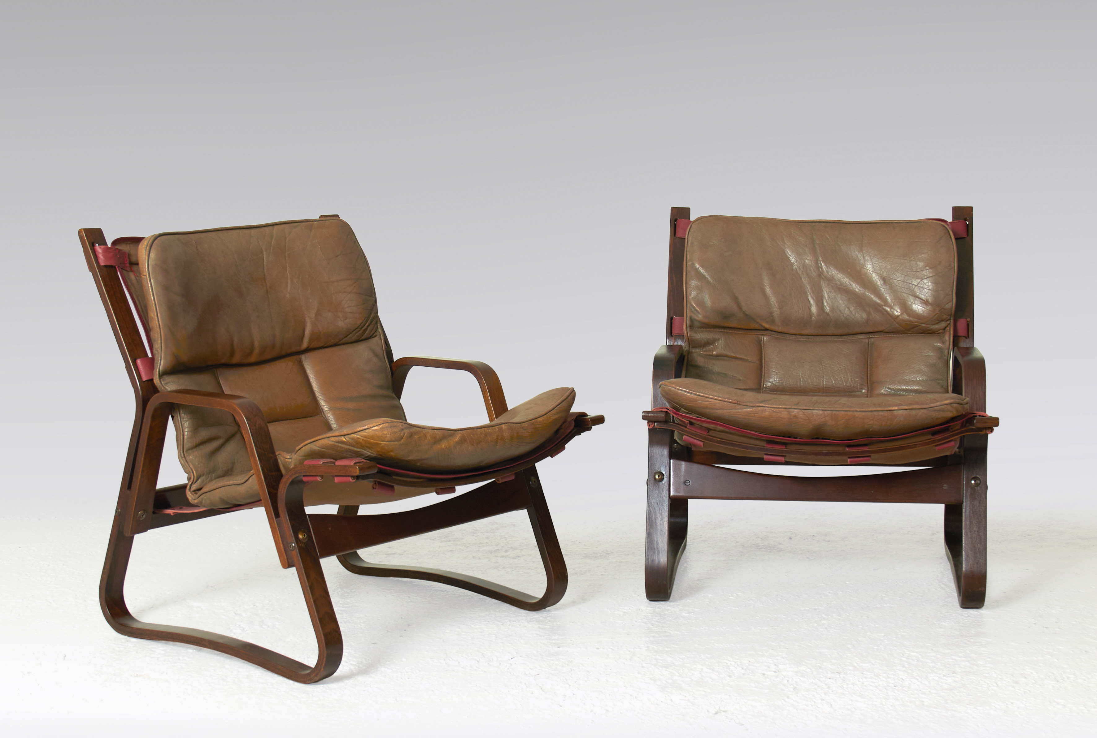 GLISKE CARLSEN (Copenhague 1925 – 1995)
Pareja de sillones nórdicos, c. 1970
sillones de estilo...