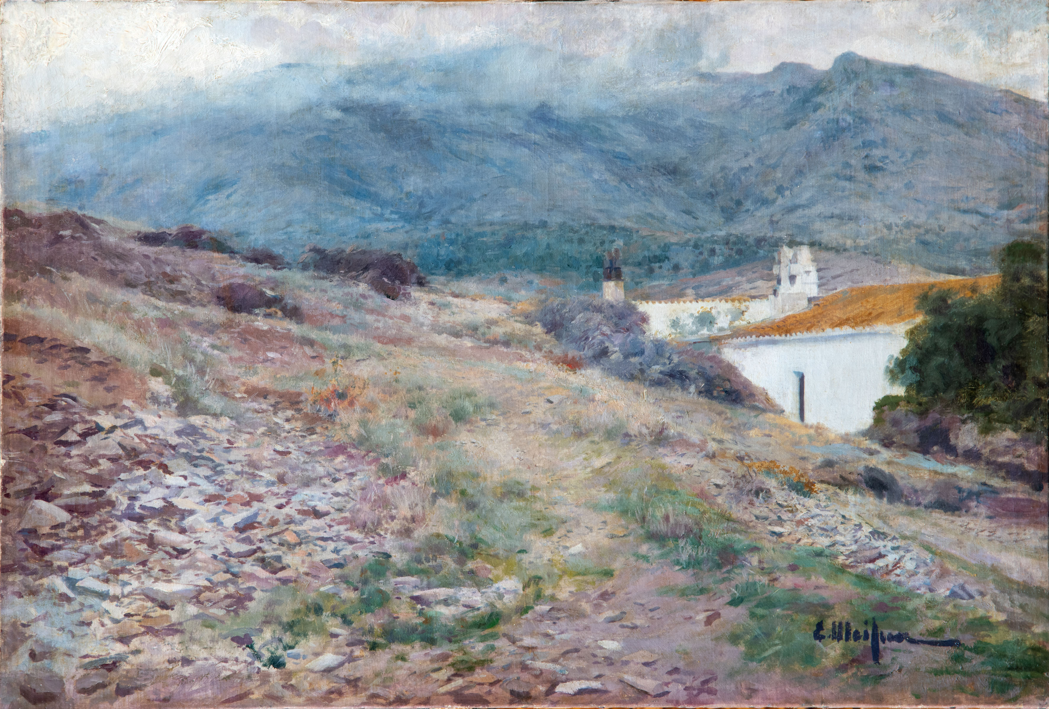 ELISEO MEIFRÉN (Barcelona 1859-1940) "Paisaje"