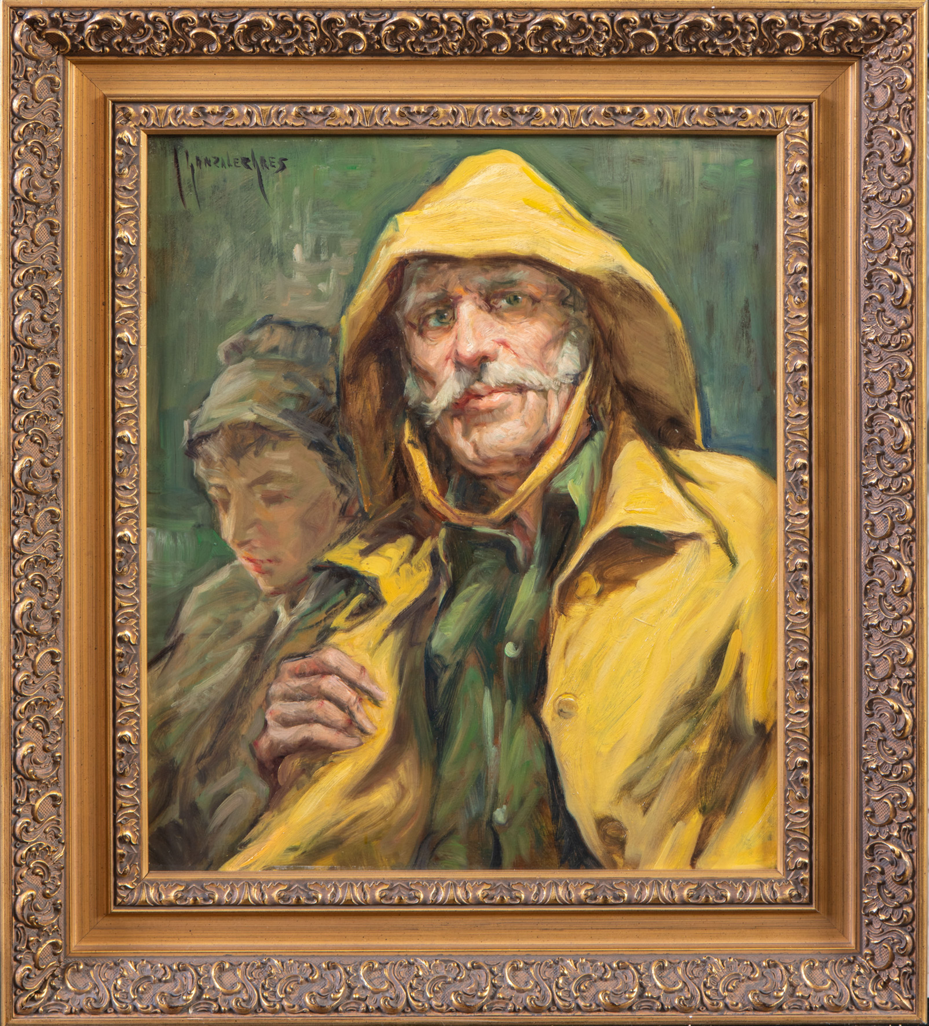 ANTONIO GONZÁLEZ ARES (Valladolid, 1930-2010)
“Retrato de marinero”
