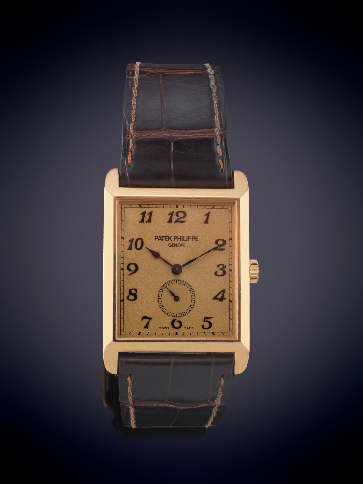 ¨PATEK PHILIPPE¨ REF. 5109. MODELO GONDOLO, CAJA EN ORO AMARILLO DE 18K DE 34X30MM, MOVIMIENTO DE...