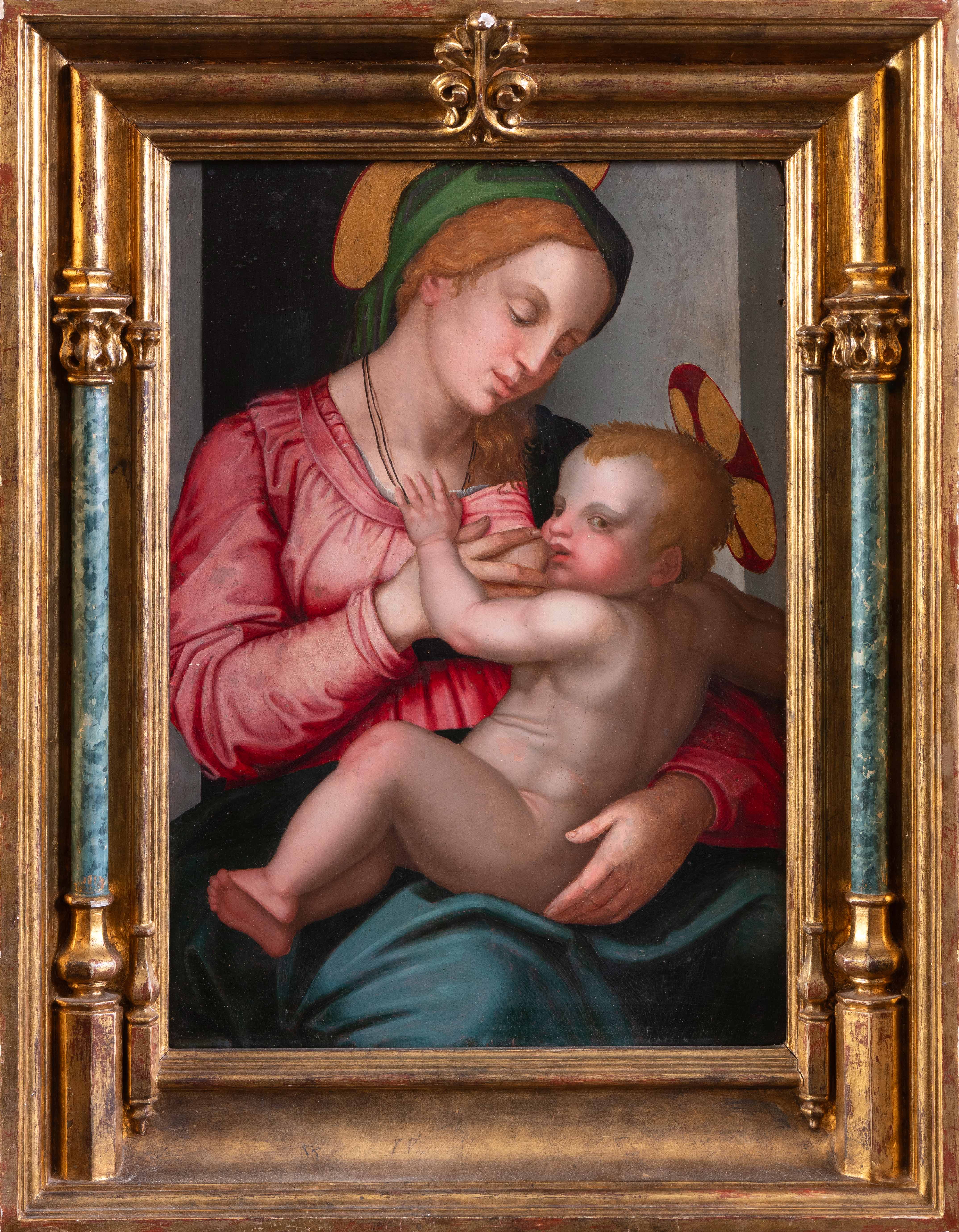 Escuela italiana, S. XVI
"Virgen con el Niño"