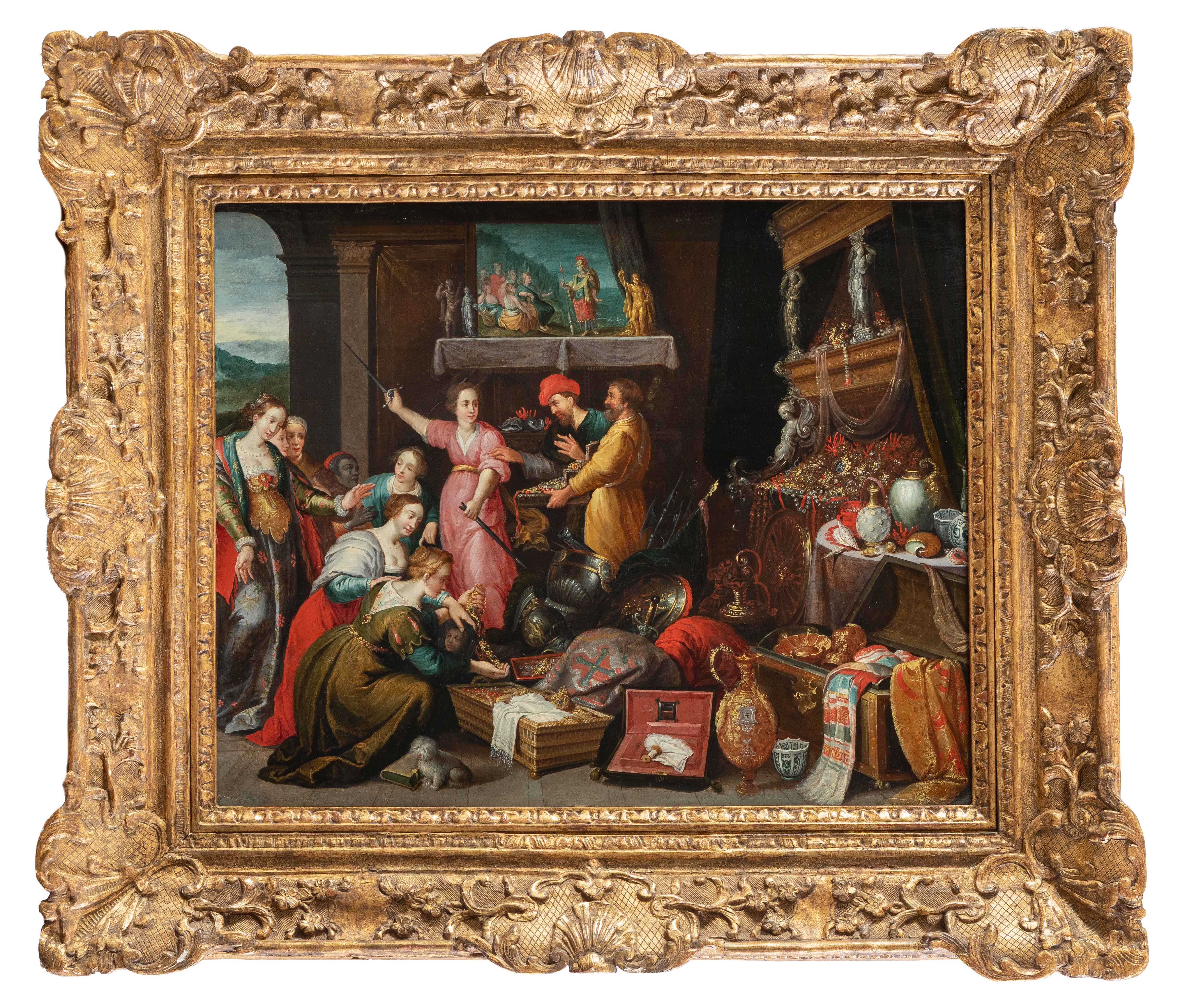 Ambrosius Francken II (Amberes, 1590-1632)
“Aquiles descubierto en casa de Licom