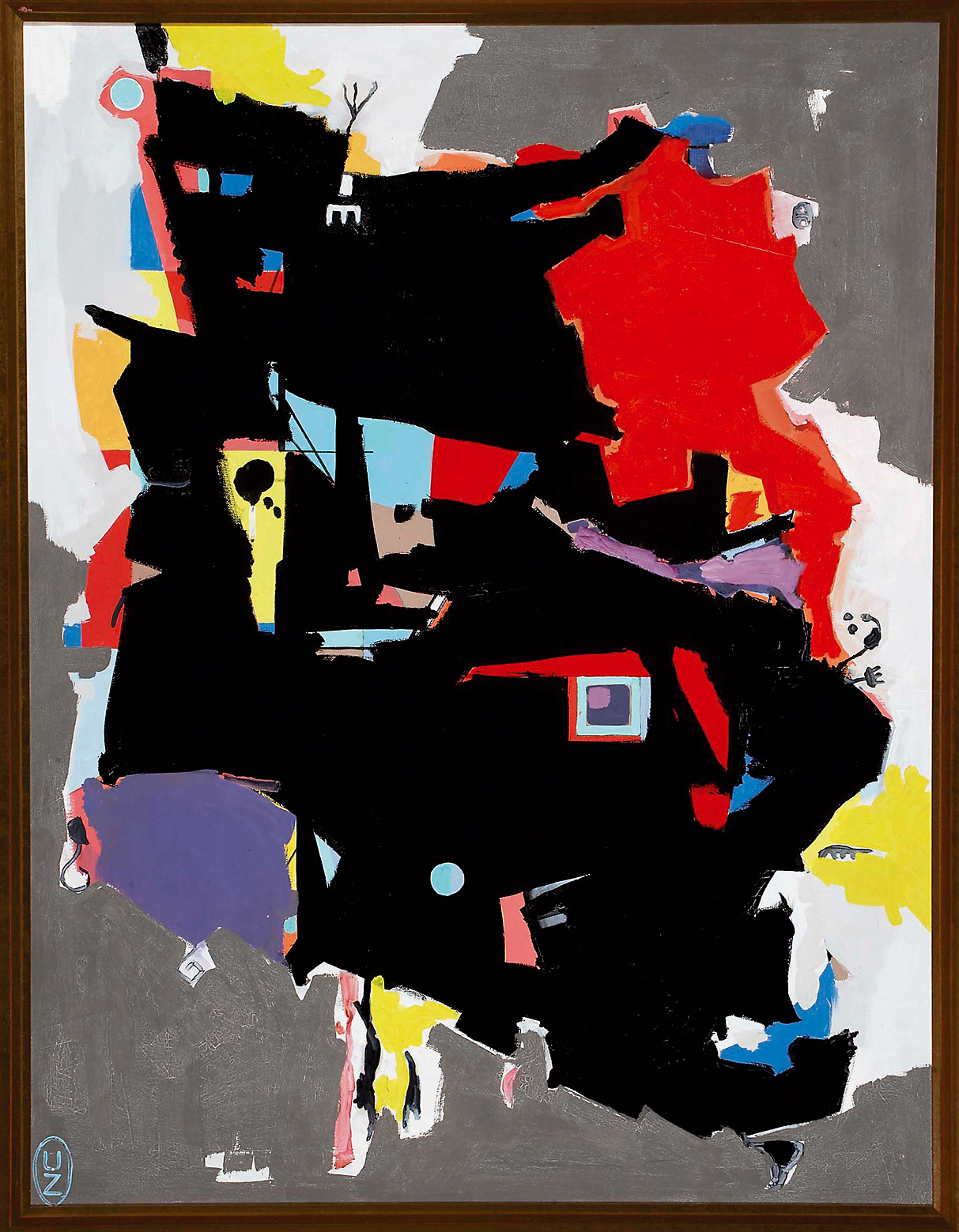 ULRICH ZAHN ( Alemania 1941)
" The big fish "
Óleo sobre lienzo. Firmado UZ.
Medidas: 89 x 116cms